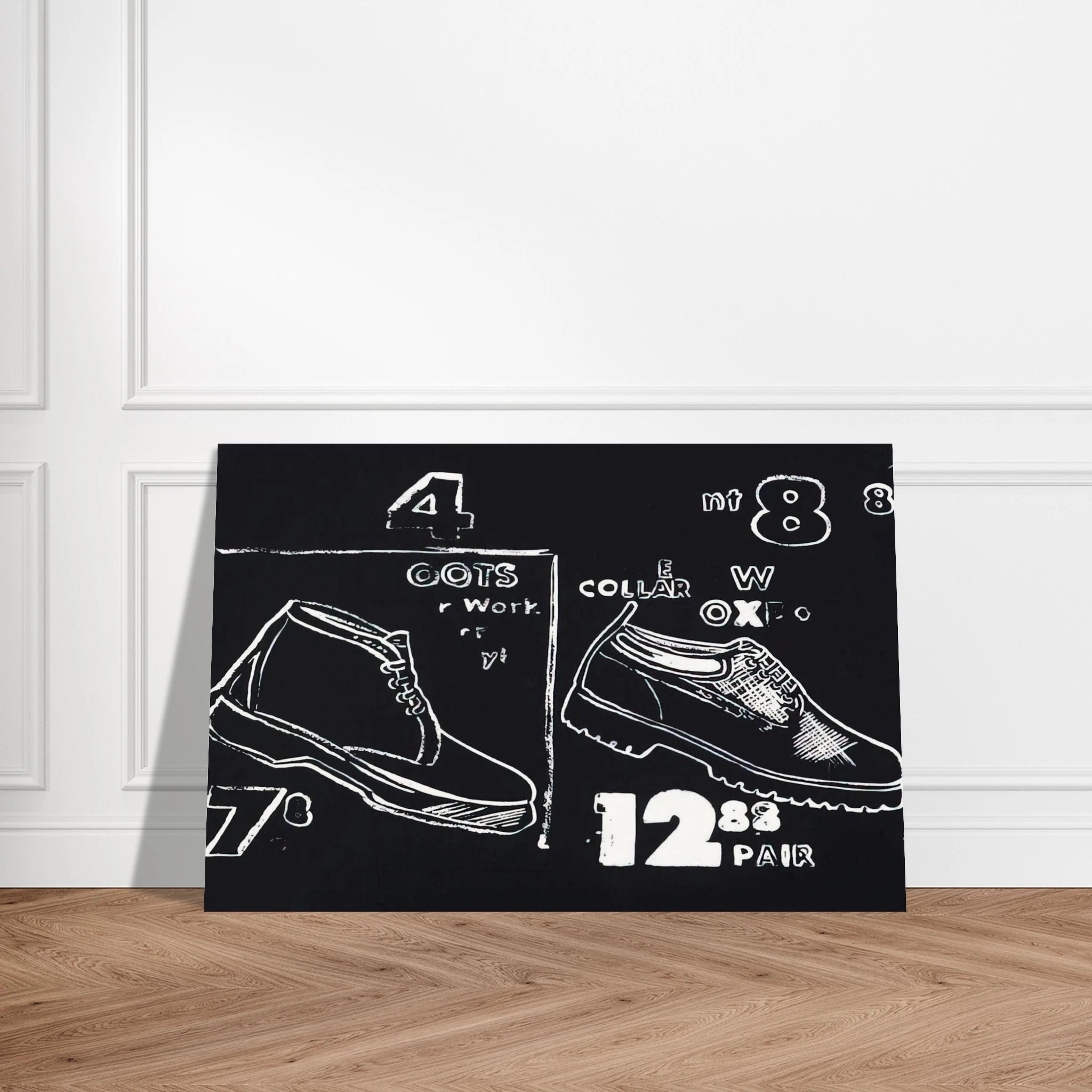 Work Boots Poster | Andy Warhol Poster | Andy Warhol Prints