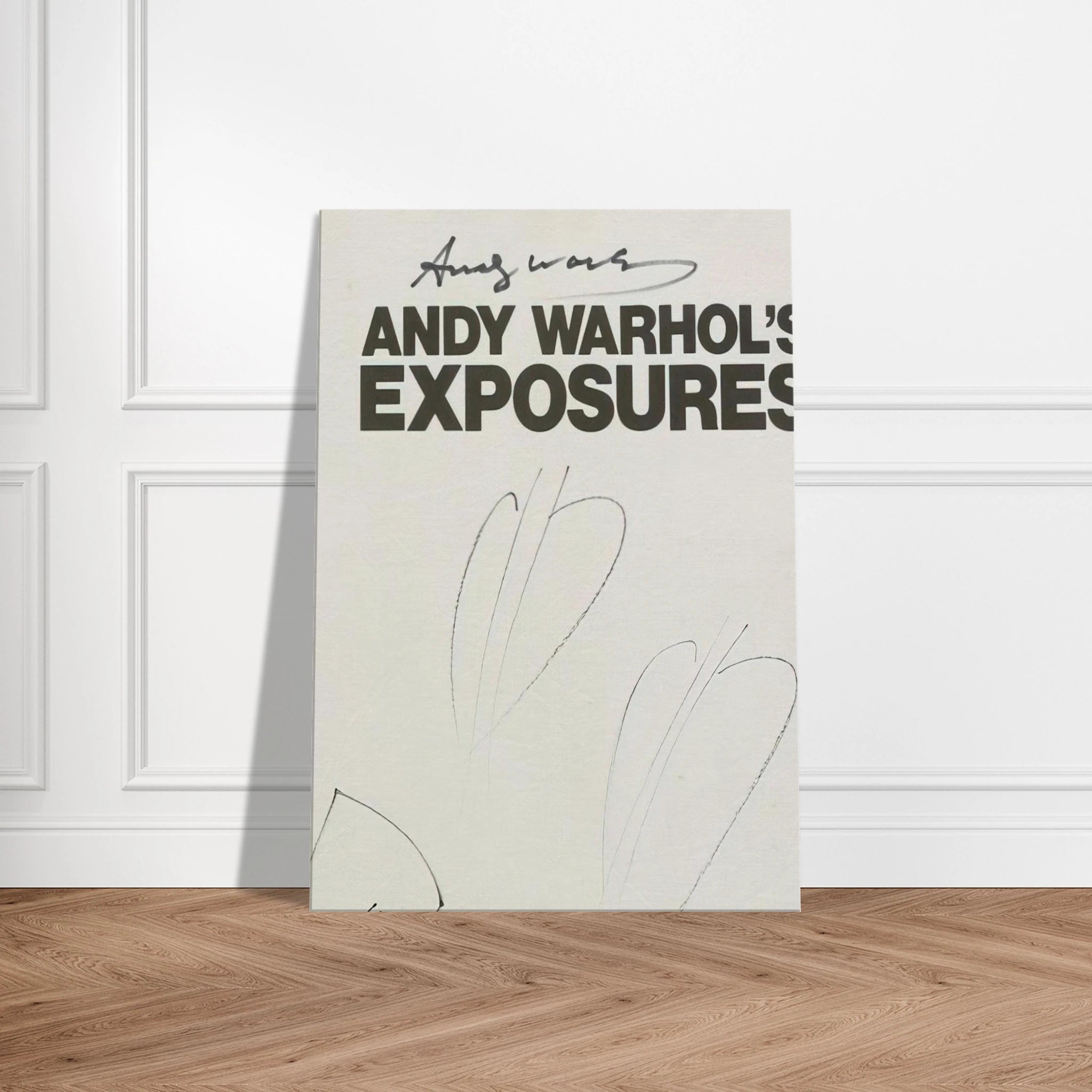 Butterfly Hearths  Andy Warhol's Exposures  Canvas | Andy Warhol Canvas | Andy Warhol Prints