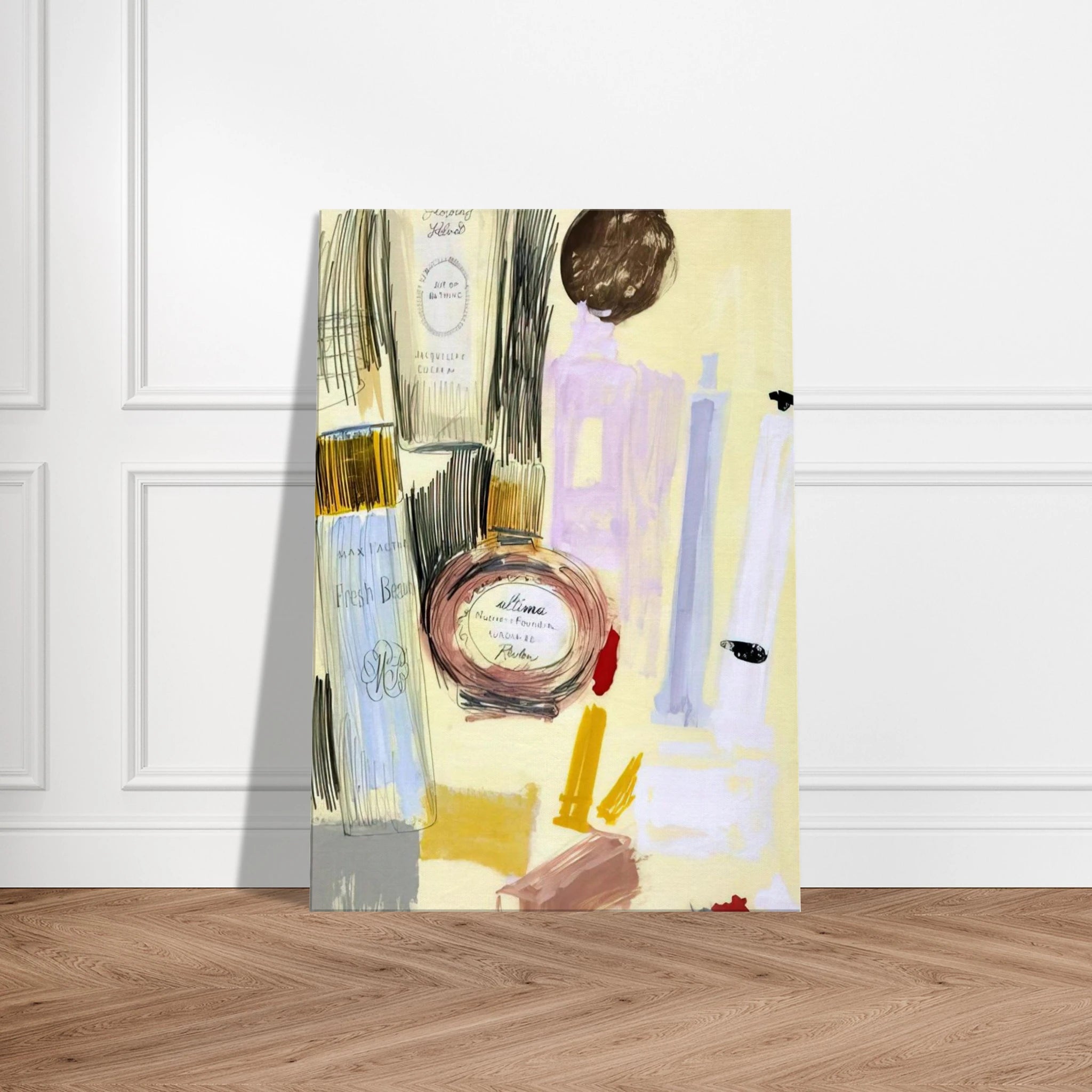 Untitled  Beauty Products  Canvas | Andy Warhol Canvas | Andy Warhol Prints