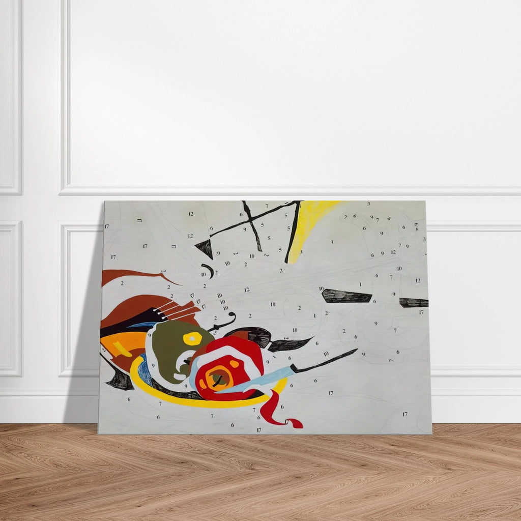 Do It Yourself  Violin  Canvas | Andy Warhol Canvas | Andy Warhol Prints