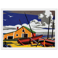 Do It Yourself  Seascape  Framed Poster | Andy Warhol Framed Prints Wall Art | Andy Warhol Prints