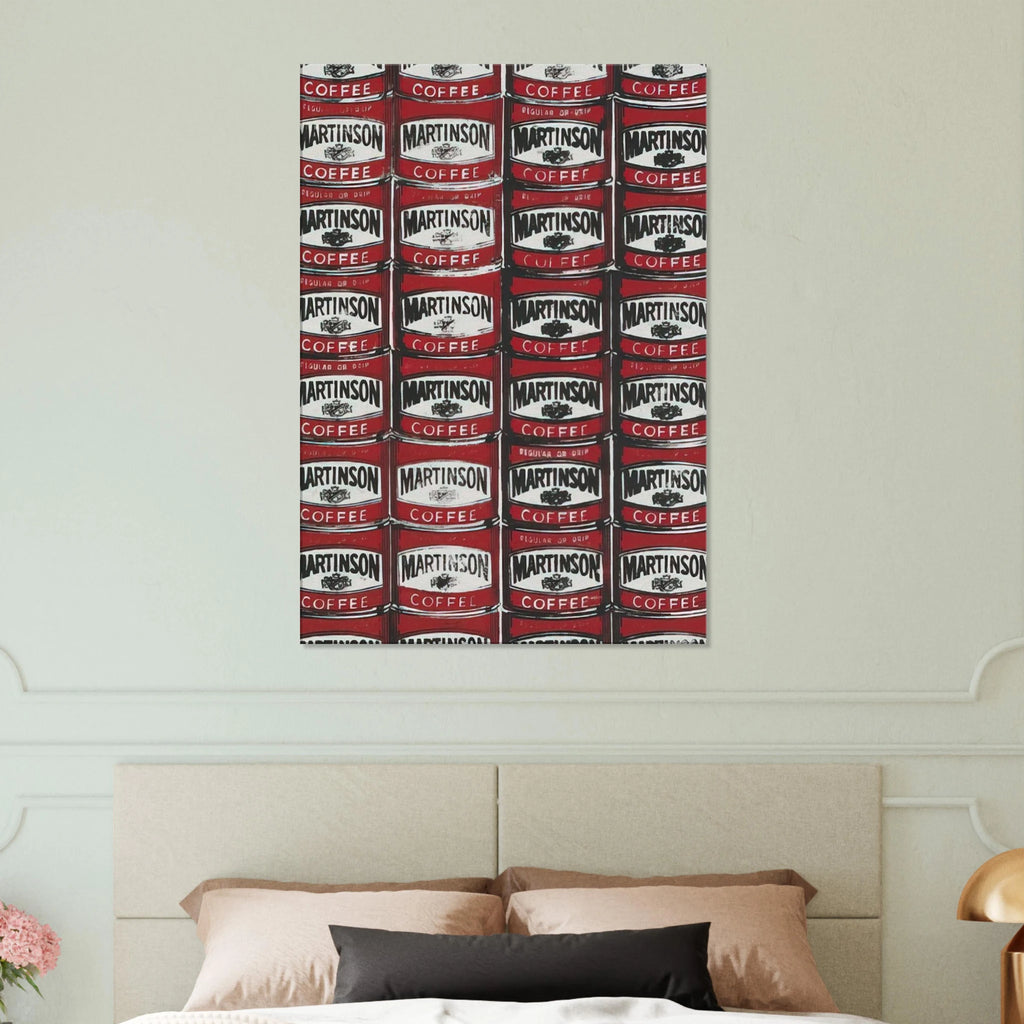 Martinson Coffee Canvas | Andy Warhol Canvas | Andy Warhol Prints