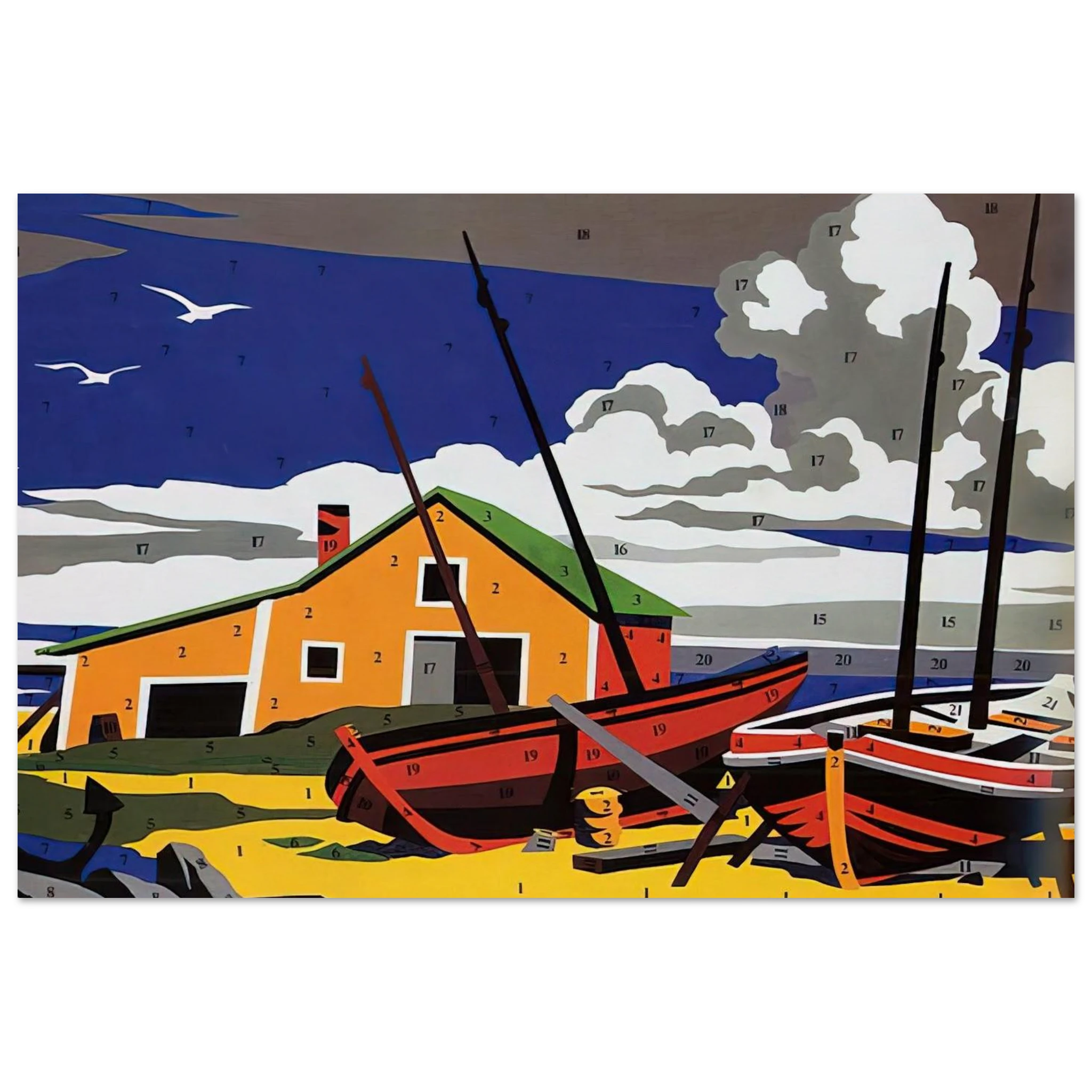 Do It Yourself  Seascape  Poster | Andy Warhol Poster | Andy Warhol Prints