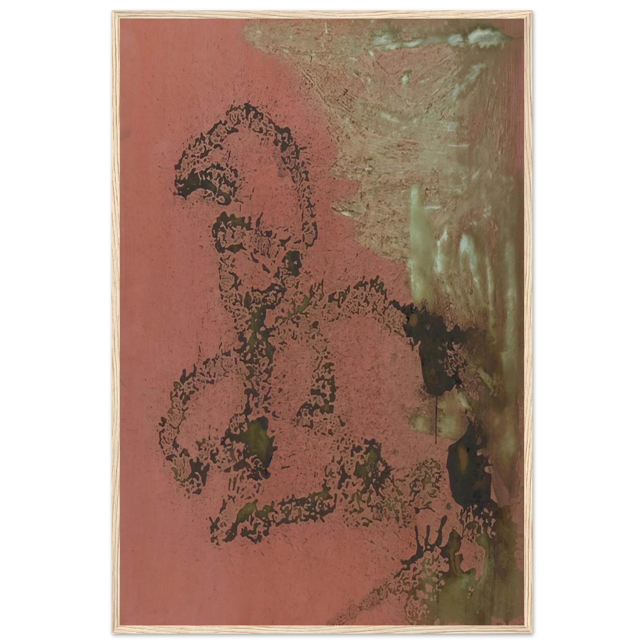 Oxidation Painting Framed Poster | Andy Warhol Framed Prints Wall Art | Andy Warhol Prints