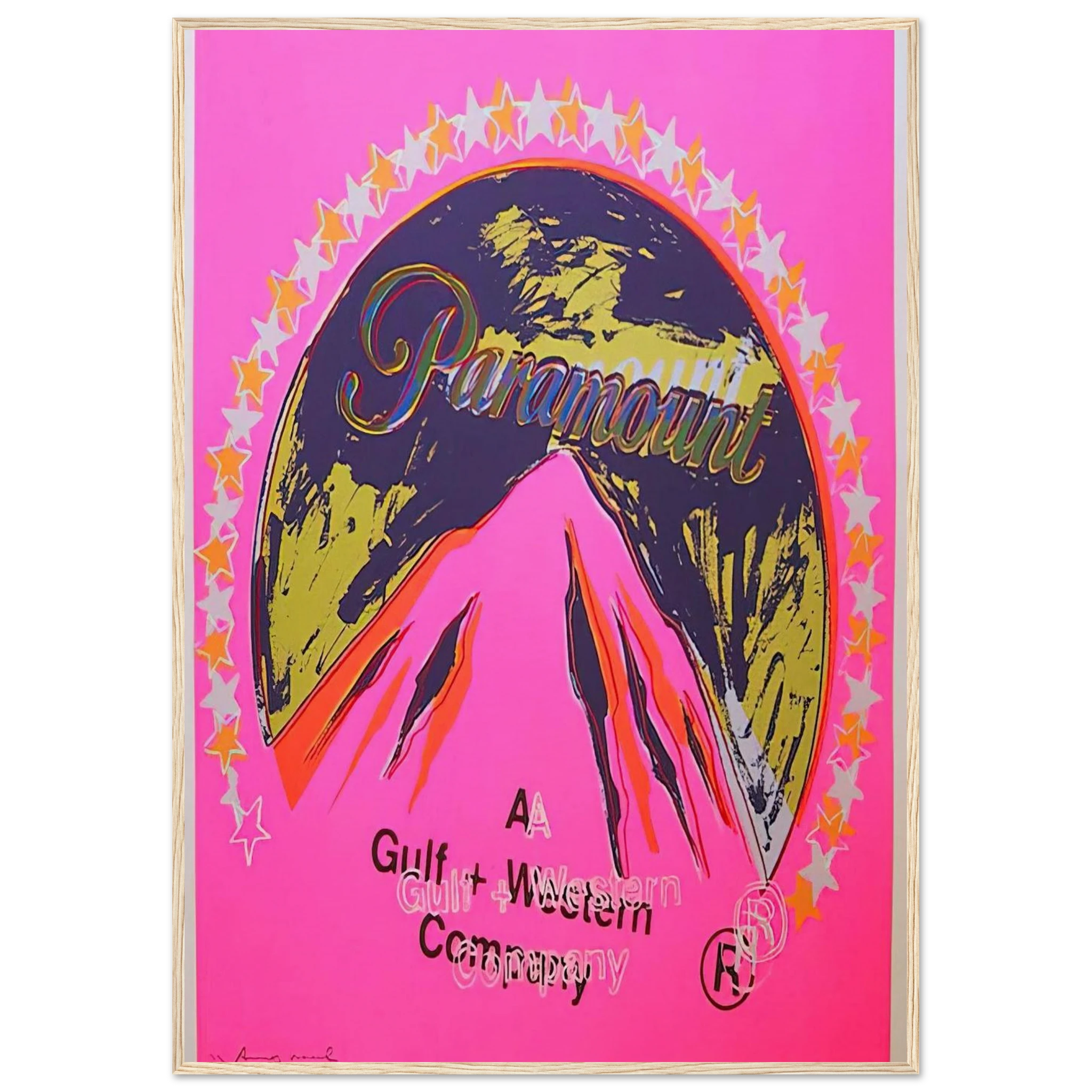 Paramount Framed Poster | Andy Warhol Framed Prints Wall Art | Andy Warhol Prints