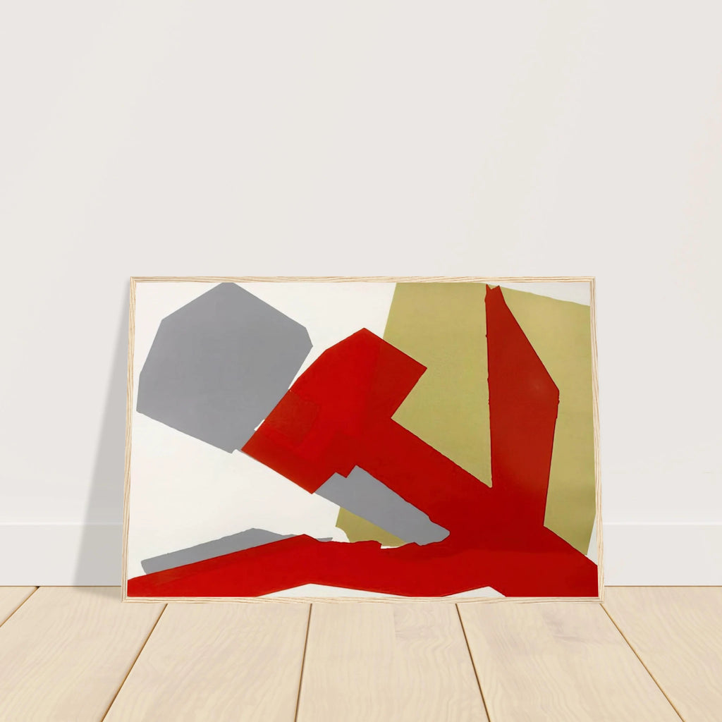 Hammer and Sickle  Special Edition  Framed Poster | Andy Warhol Framed Prints Wall Art | Andy Warhol Prints