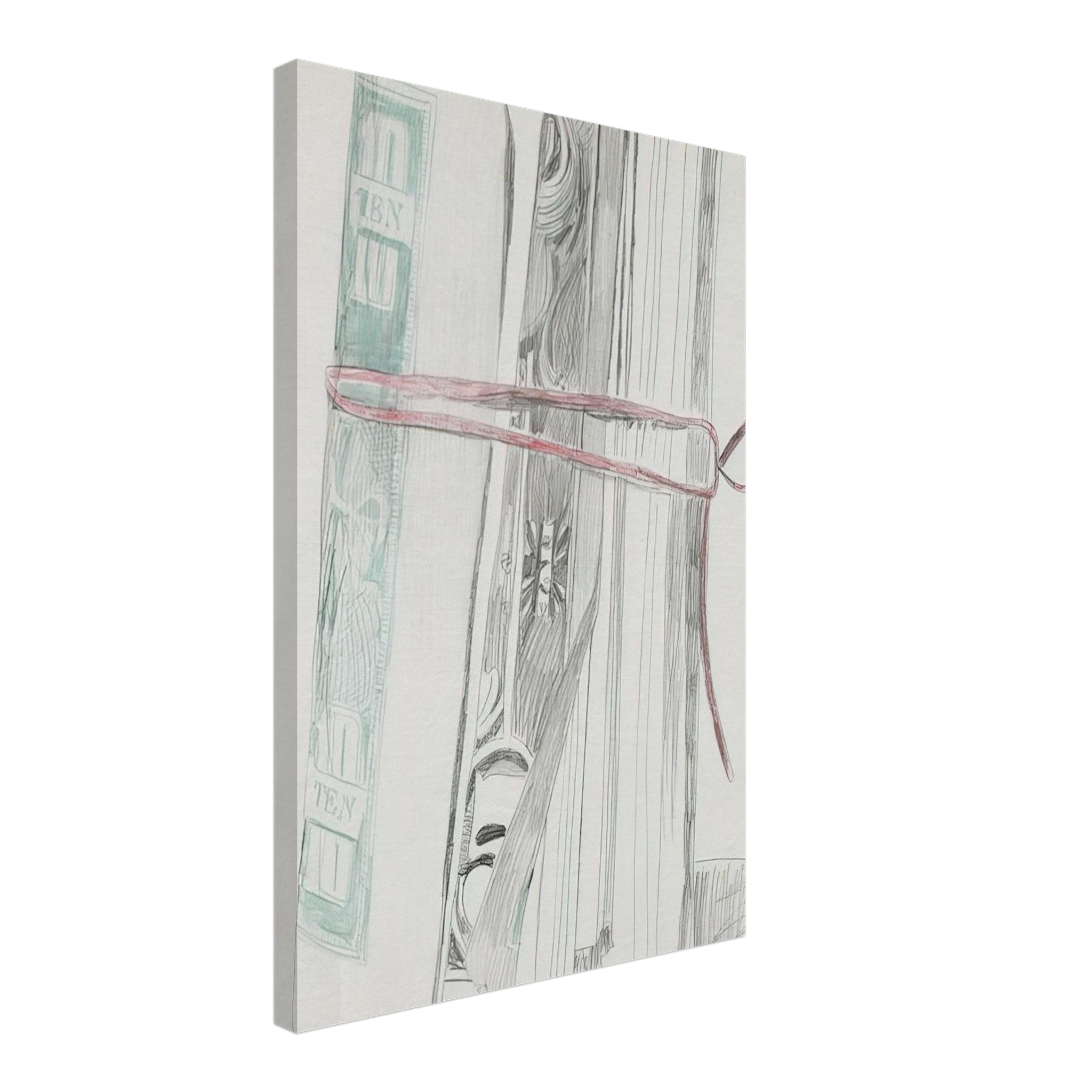 Roll of Bills Canvas | Andy Warhol Canvas | Andy Warhol Prints