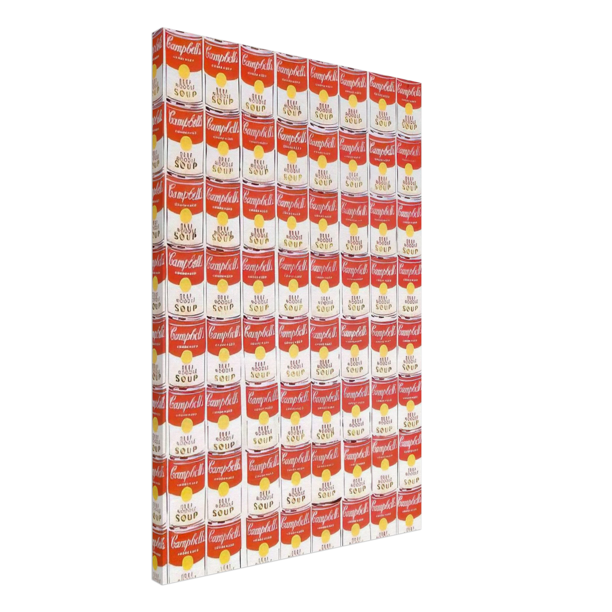 100 Cans Canvas | Andy Warhol Canvas | Andy Warhol Prints
