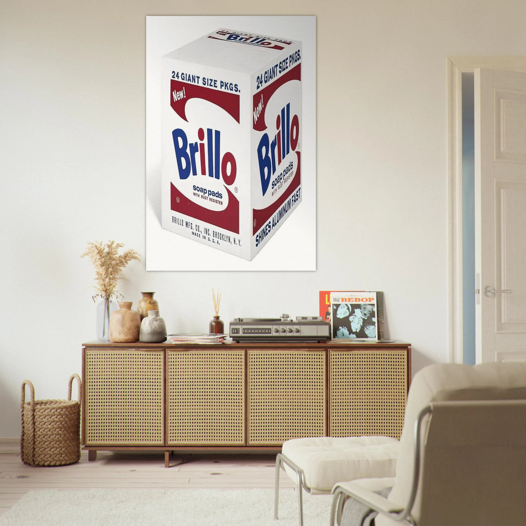 Brillo Soap Pads Poster | Andy Warhol Poster | Andy Warhol Prints