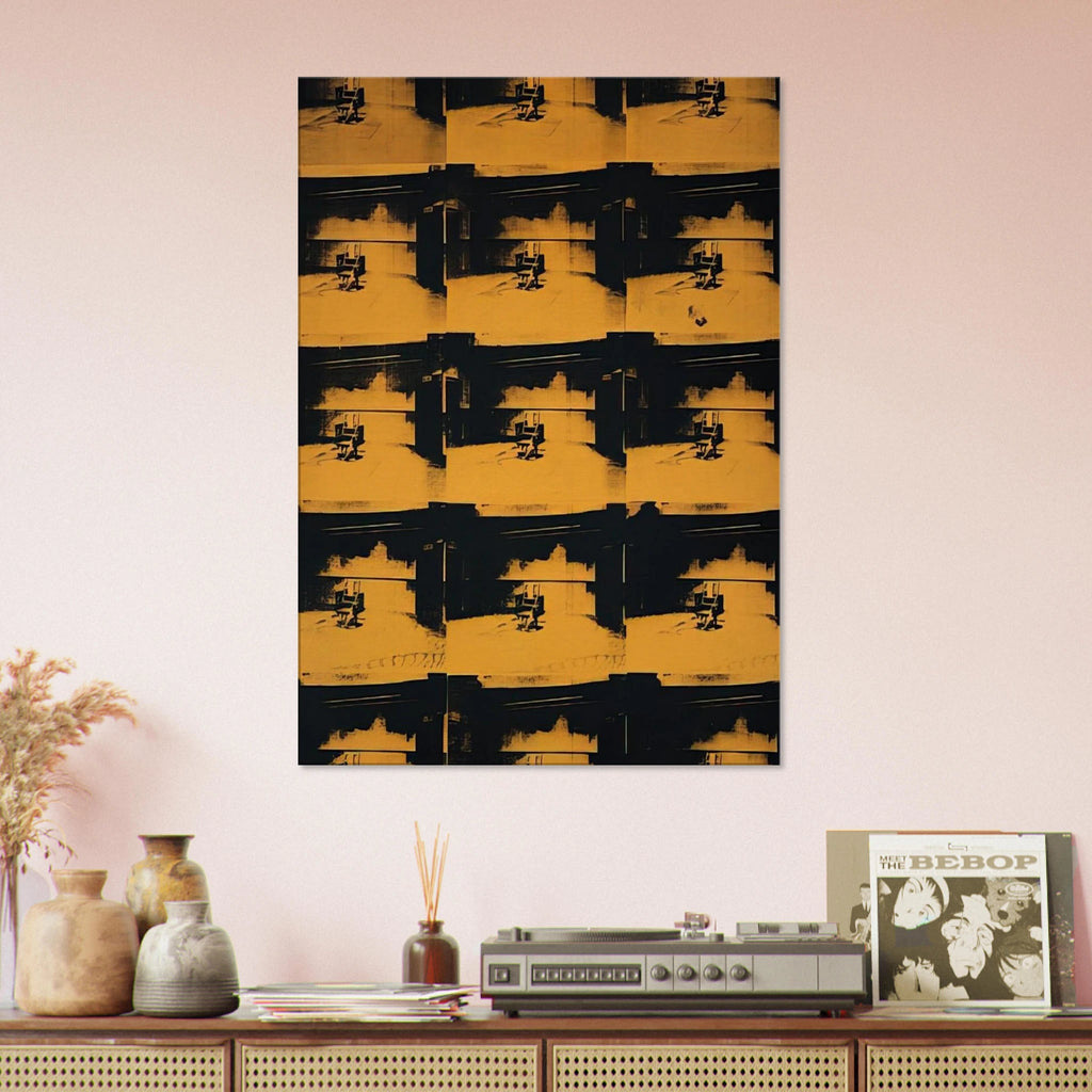 Orange Disaster Canvas | Andy Warhol Canvas | Andy Warhol Prints