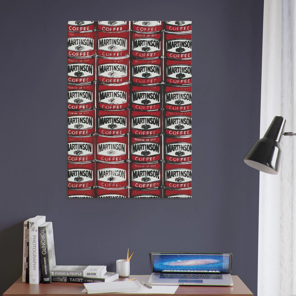 Martinson Coffee Canvas | Andy Warhol Canvas | Andy Warhol Prints