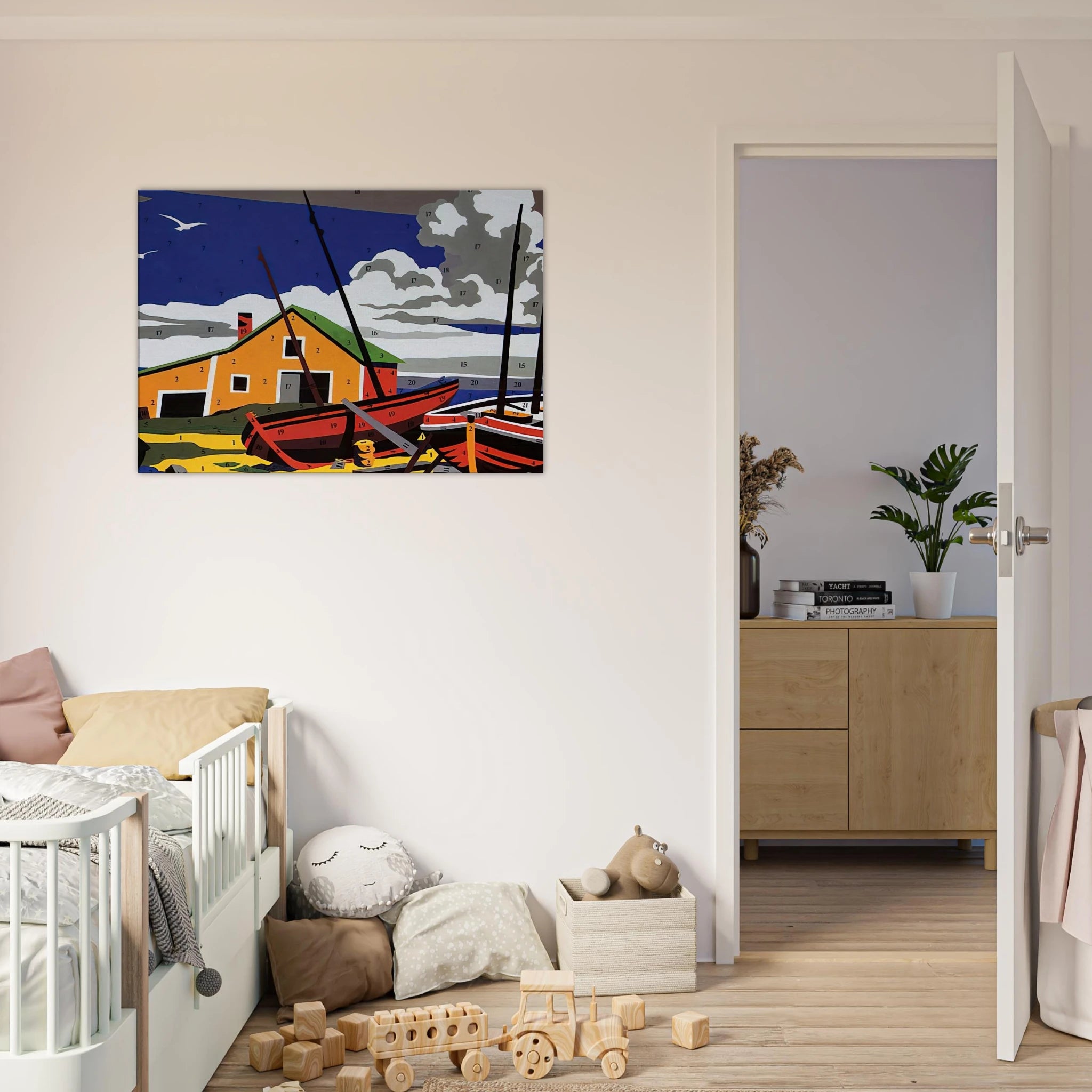 Do It Yourself  Seascape  Canvas | Andy Warhol Canvas | Andy Warhol Prints