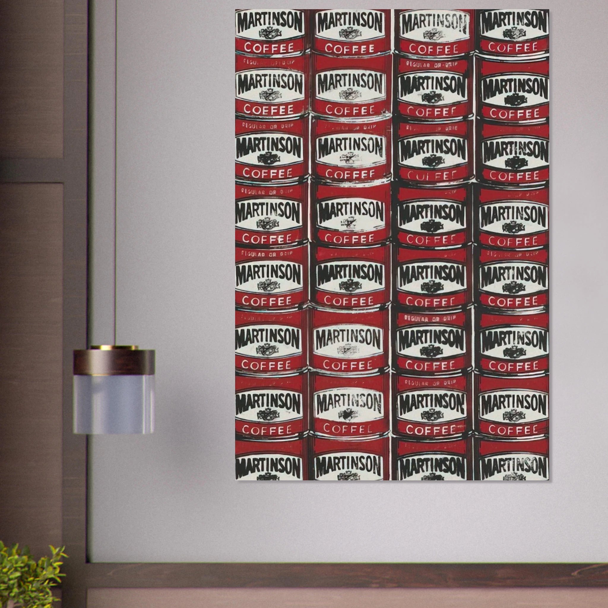 Martinson Coffee Poster | Andy Warhol Poster | Andy Warhol Prints