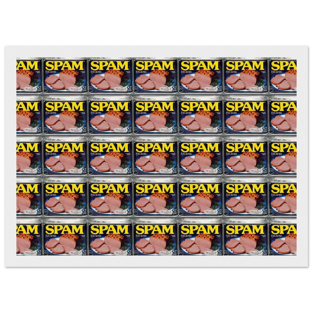 Spam Framed Poster | Andy Warhol Framed Prints Wall Art | Andy Warhol Prints
