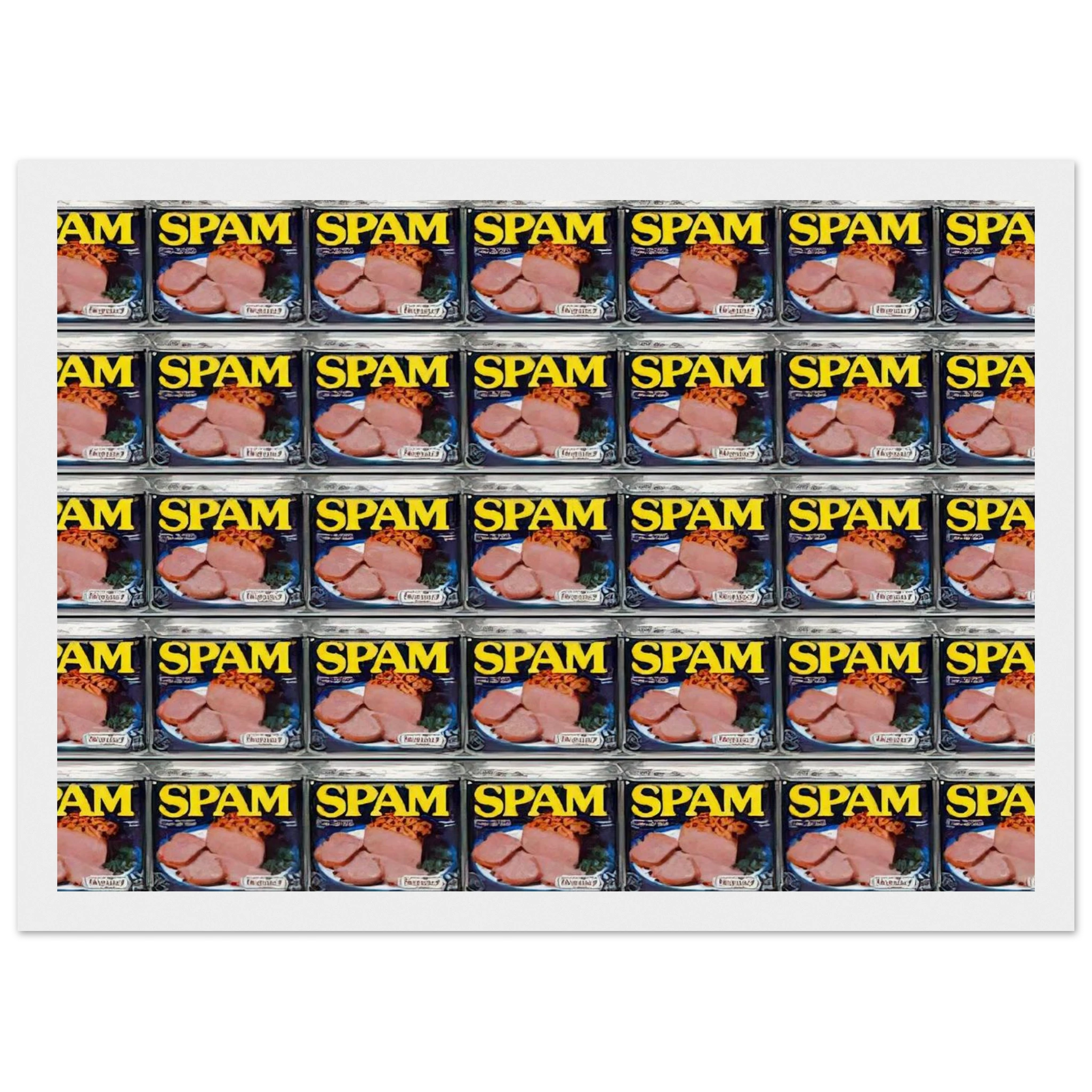 Spam Framed Poster | Andy Warhol Framed Prints Wall Art | Andy Warhol Prints