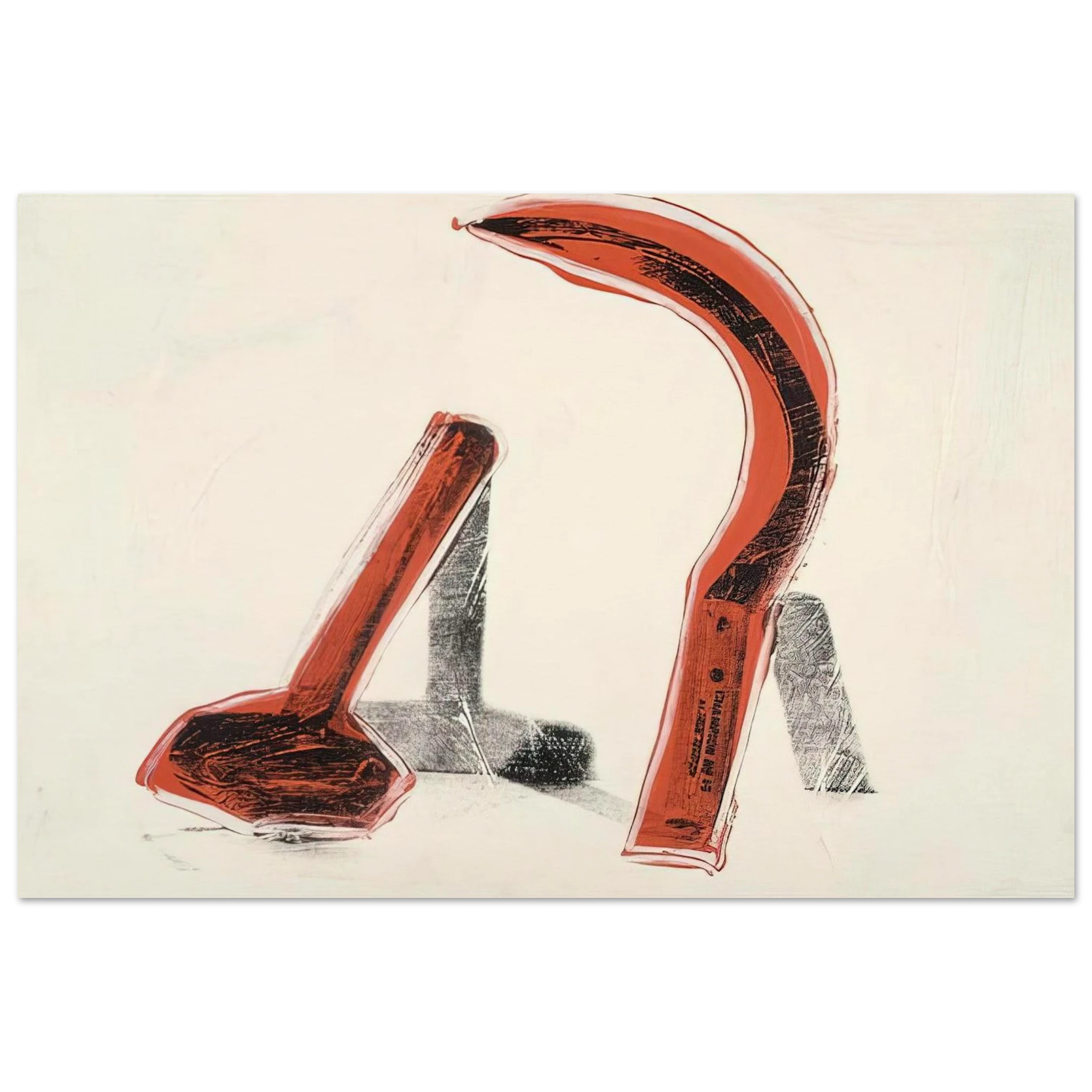 Hammer and Sickle Poster | Andy Warhol Poster | Andy Warhol Prints