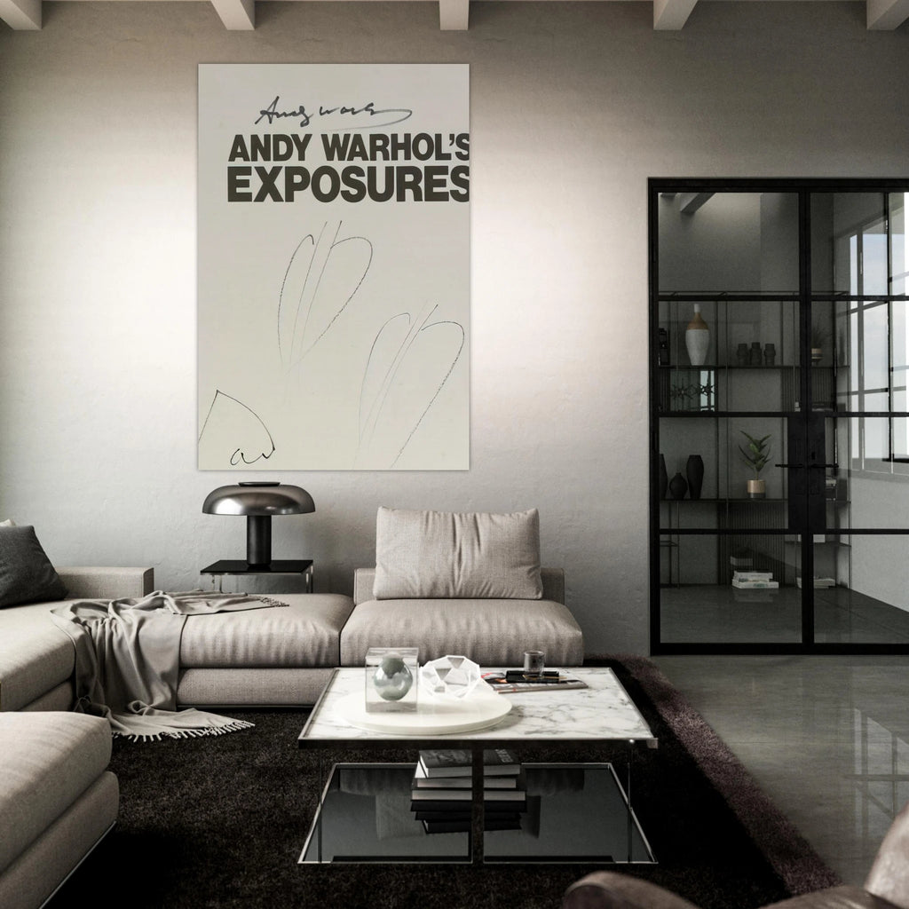 Butterfly Hearths  Andy Warhol's Exposures  Poster | Andy Warhol Poster | Andy Warhol Prints