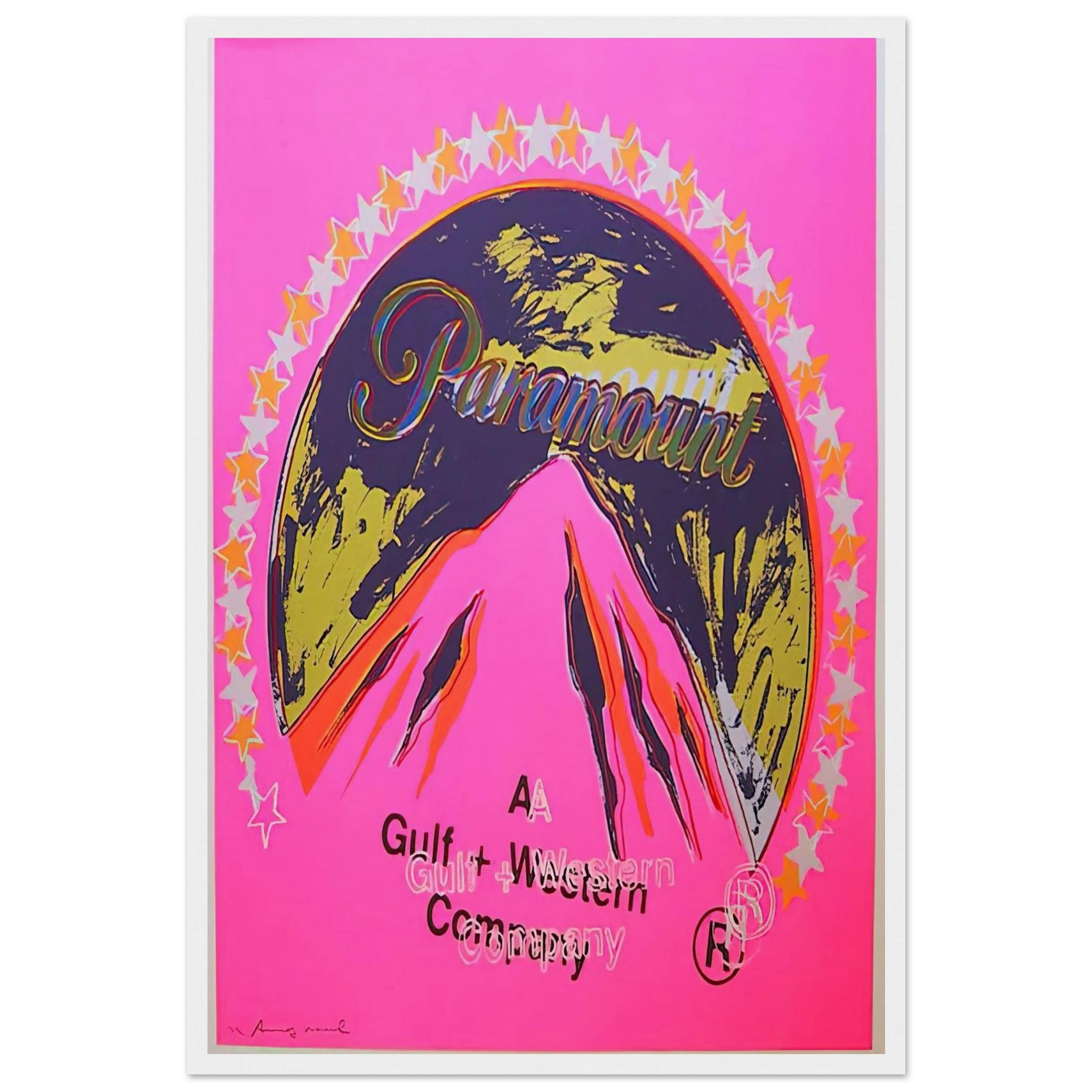 Paramount Framed Poster | Andy Warhol Framed Prints Wall Art | Andy Warhol Prints