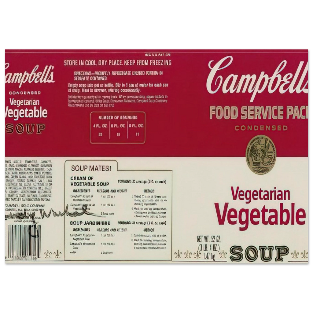 Campbell Soup Company Poster | Andy Warhol Poster | Andy Warhol Prints
