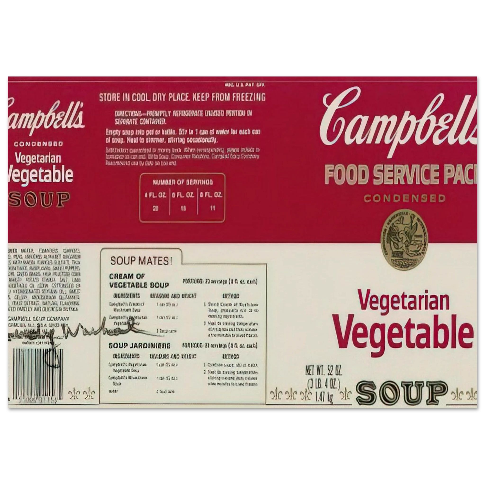 Campbell Soup Company Poster | Andy Warhol Poster | Andy Warhol Prints