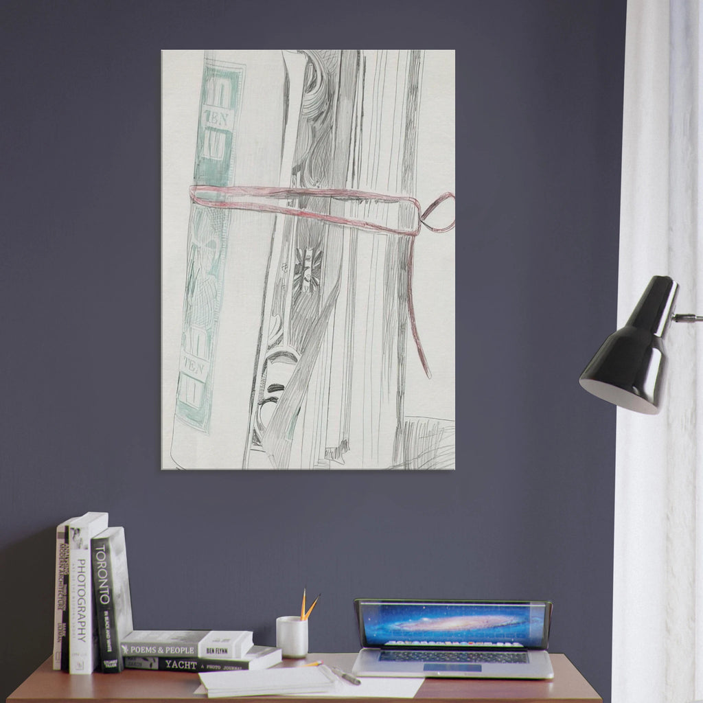 Roll of Bills Canvas | Andy Warhol Canvas | Andy Warhol Prints
