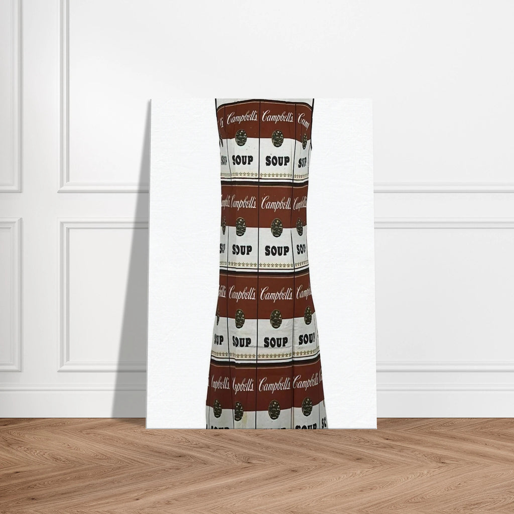 The Souper Dress Canvas | Andy Warhol Canvas | Andy Warhol Prints