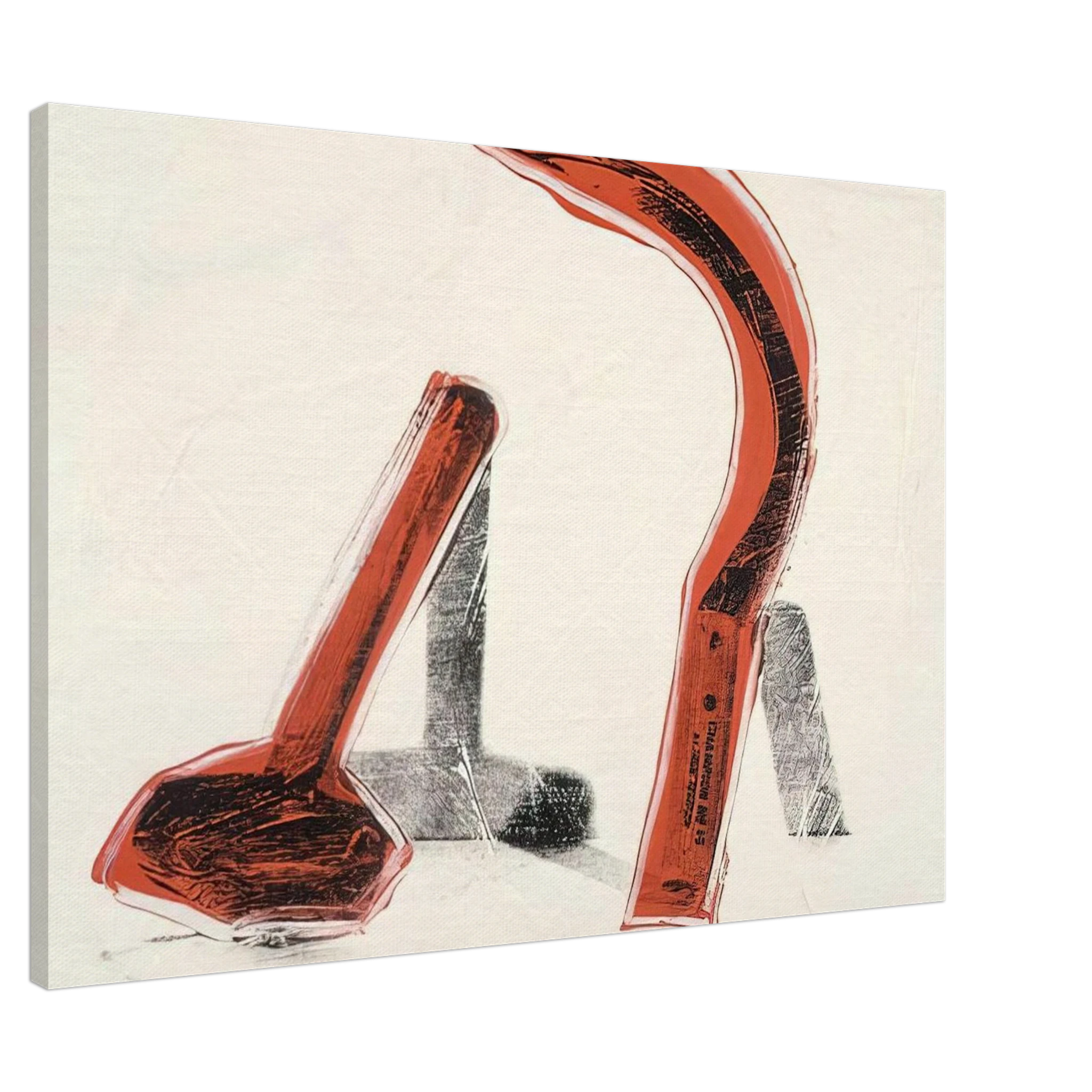 Hammer and Sickle Canvas | Andy Warhol Canvas | Andy Warhol Prints