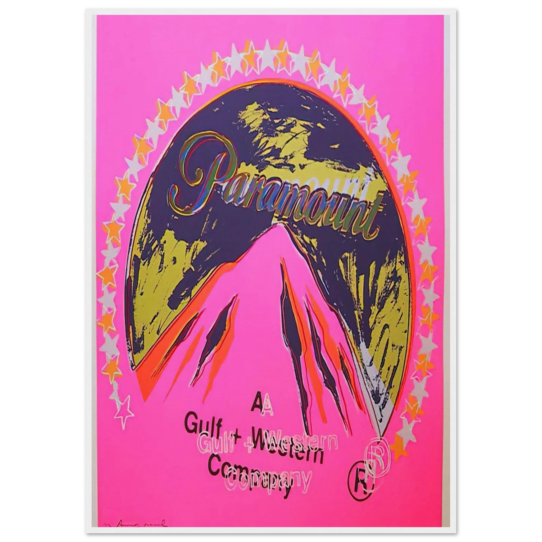 Paramount Framed Poster | Andy Warhol Framed Prints Wall Art | Andy Warhol Prints