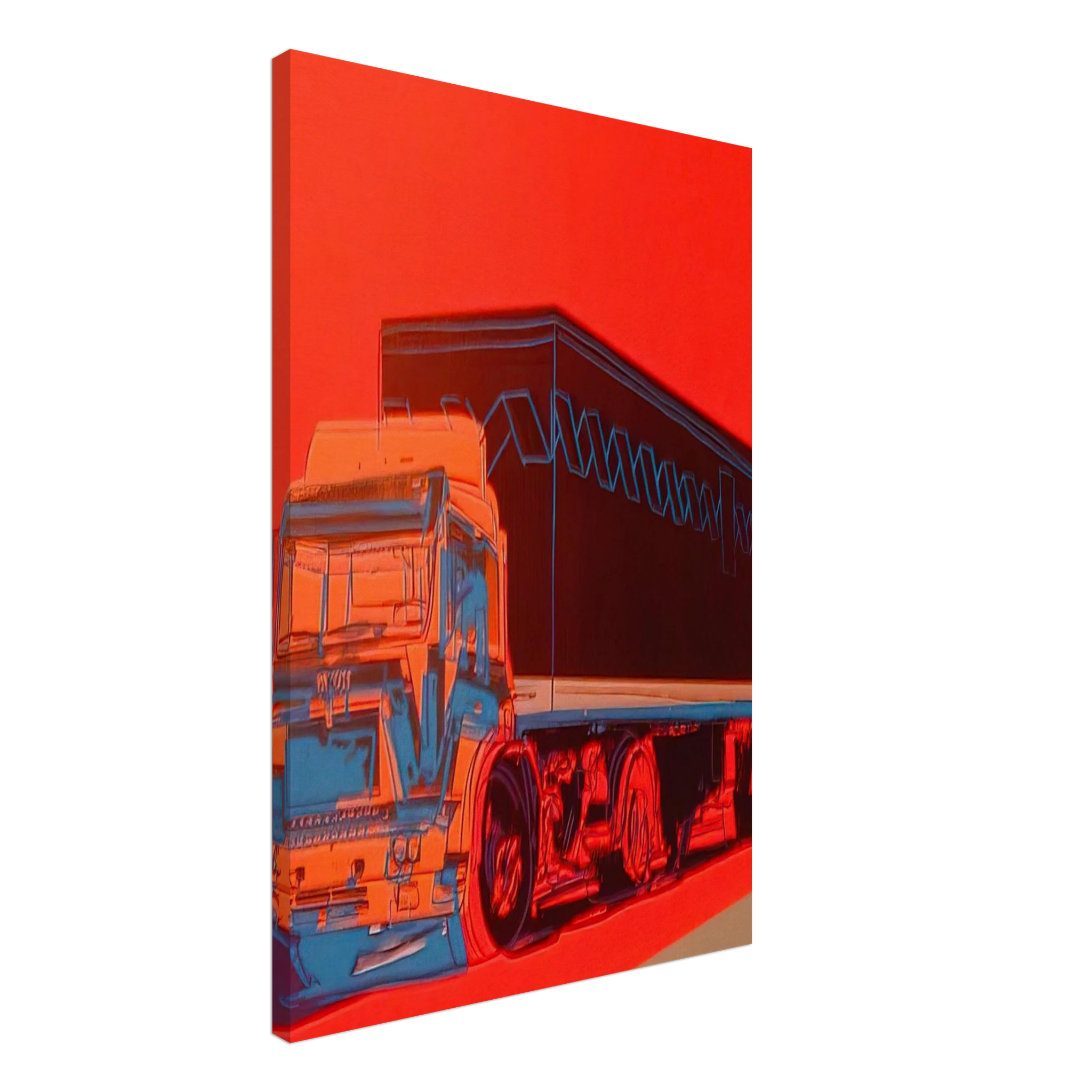 Truck Announcement Canvas | Andy Warhol Canvas | Andy Warhol Prints