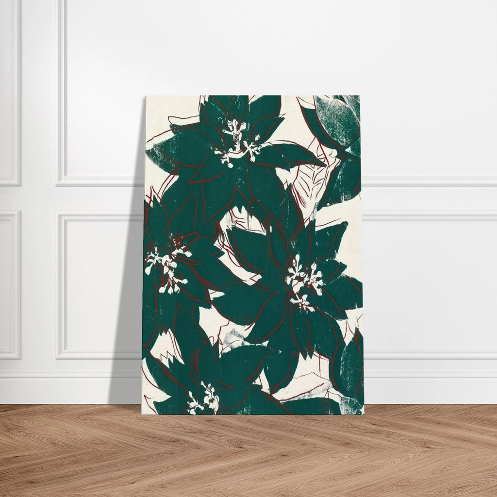 Poinsetta Canvas | Andy Warhol Canvas | Andy Warhol Prints