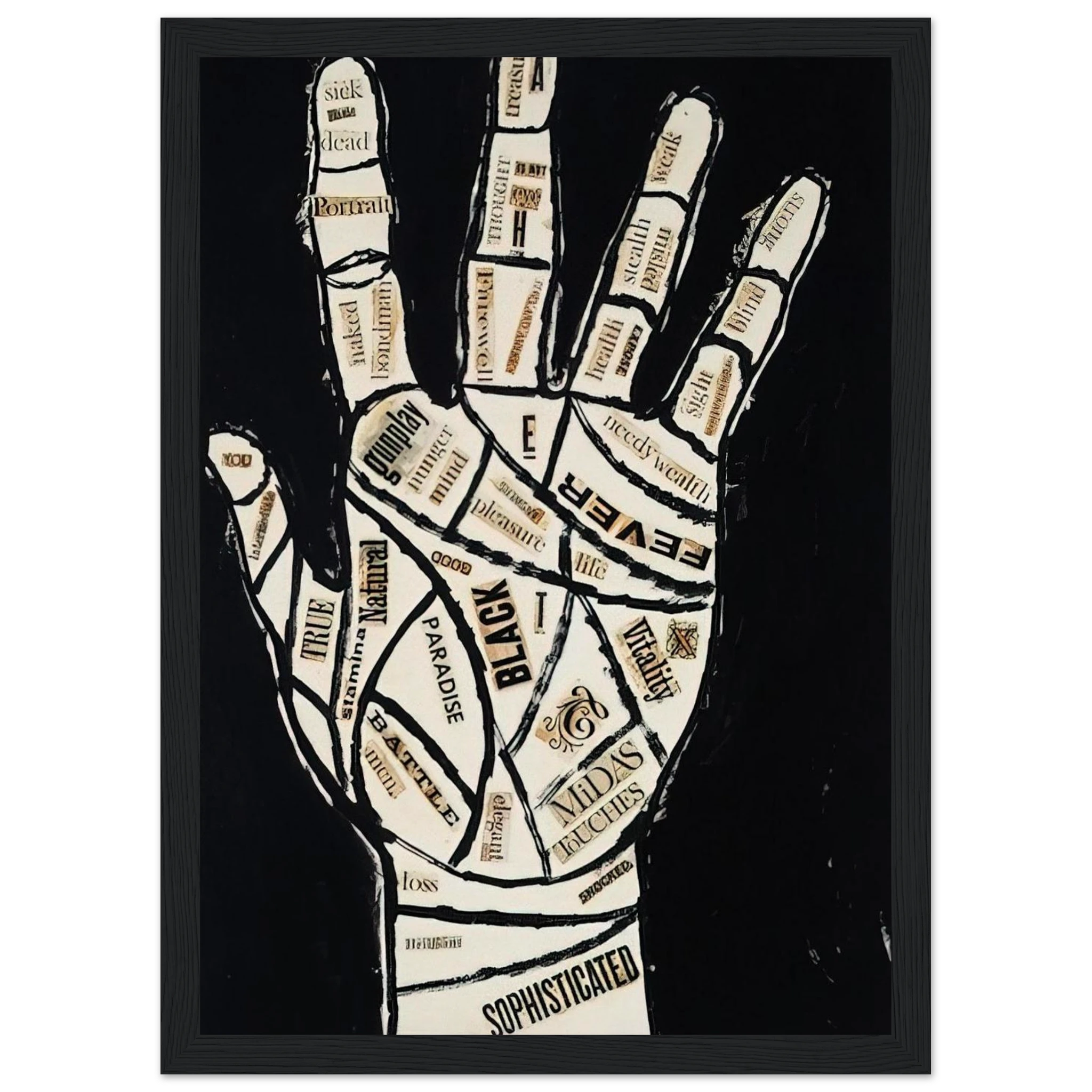 Hand Framed Poster | Andy Warhol Framed Prints Wall Art | Andy Warhol Prints
