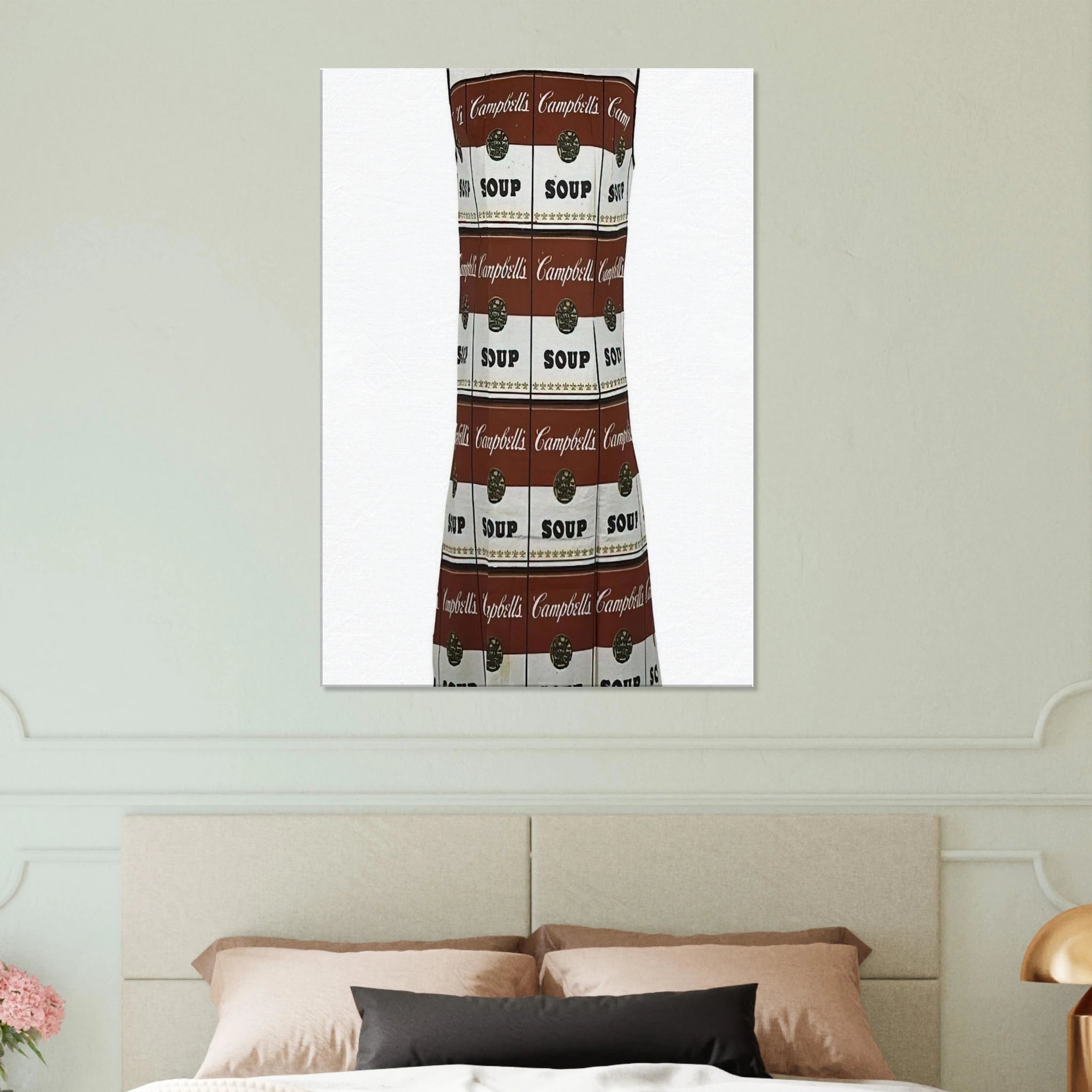 The Souper Dress Canvas | Andy Warhol Canvas | Andy Warhol Prints