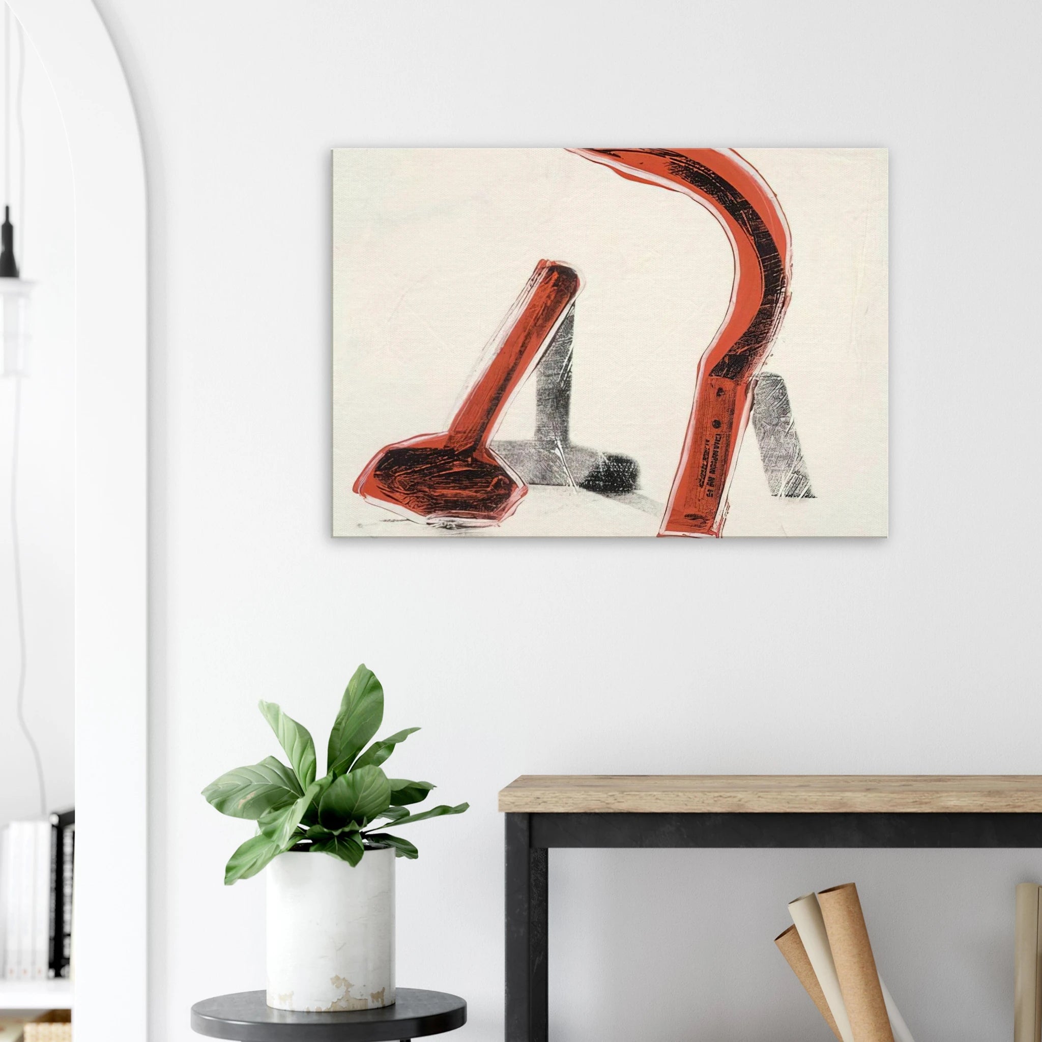 Hammer and Sickle Canvas | Andy Warhol Canvas | Andy Warhol Prints