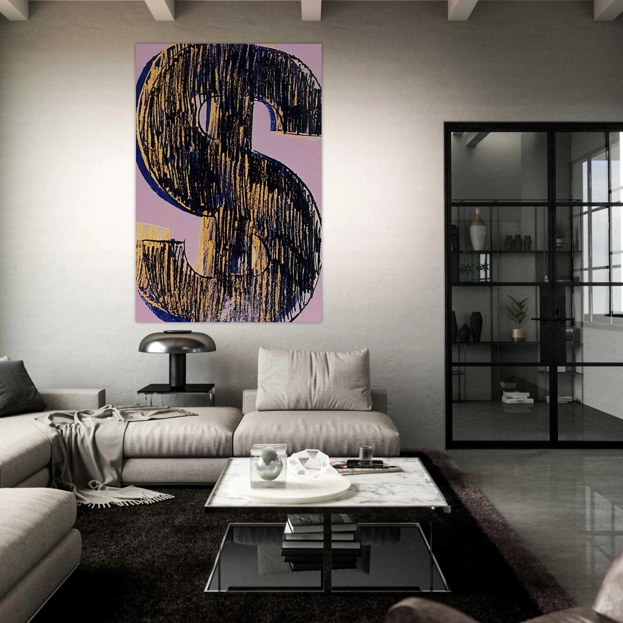 Dollar Sign Poster | Andy Warhol Poster | Andy Warhol Prints