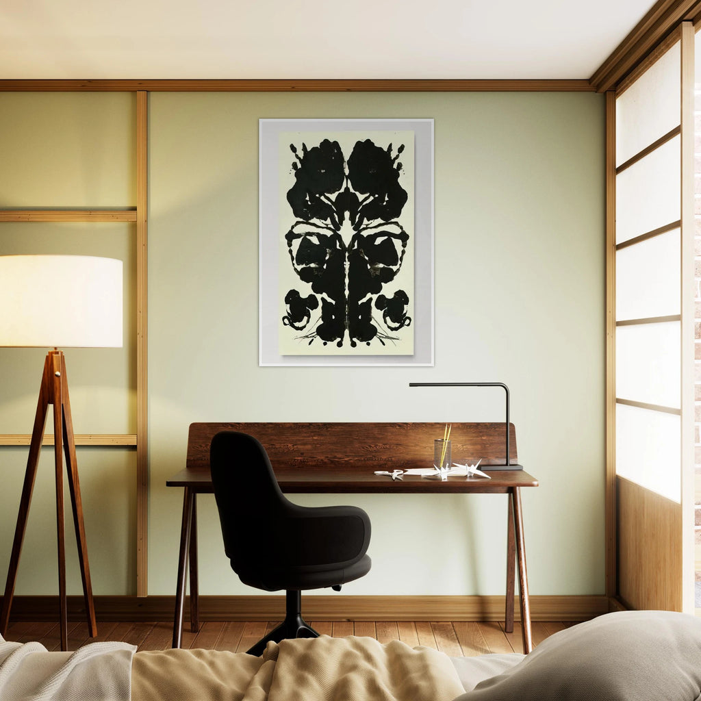 Rorschach Framed Poster | Andy Warhol Framed Prints Wall Art | Andy Warhol Prints