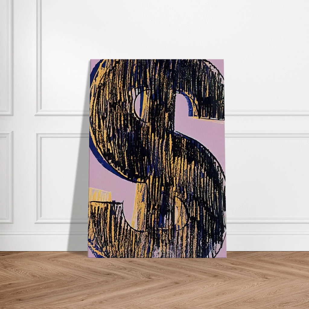 Dollar Sign Canvas | Andy Warhol Canvas | Andy Warhol Prints
