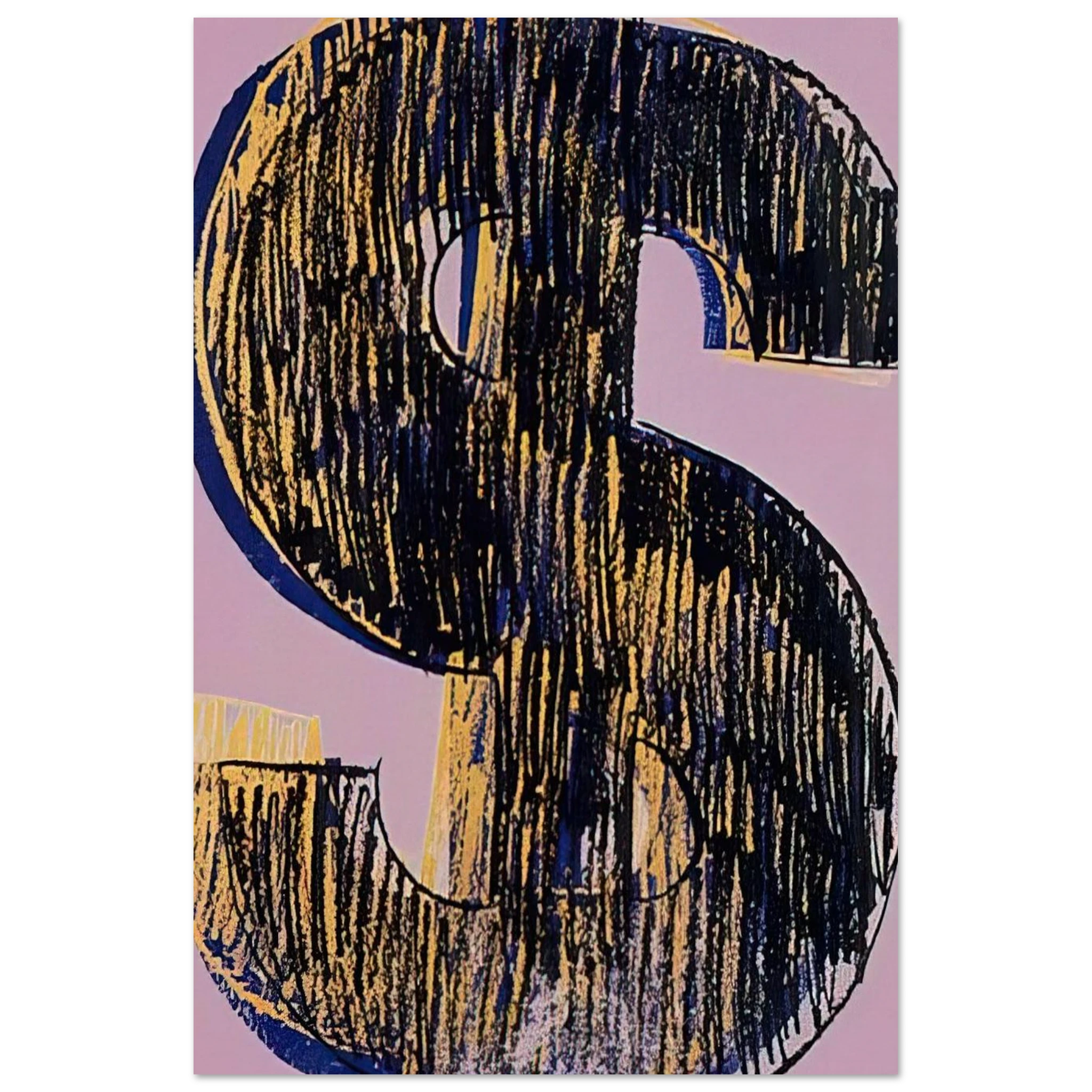 Dollar Sign Poster | Andy Warhol Poster | Andy Warhol Prints