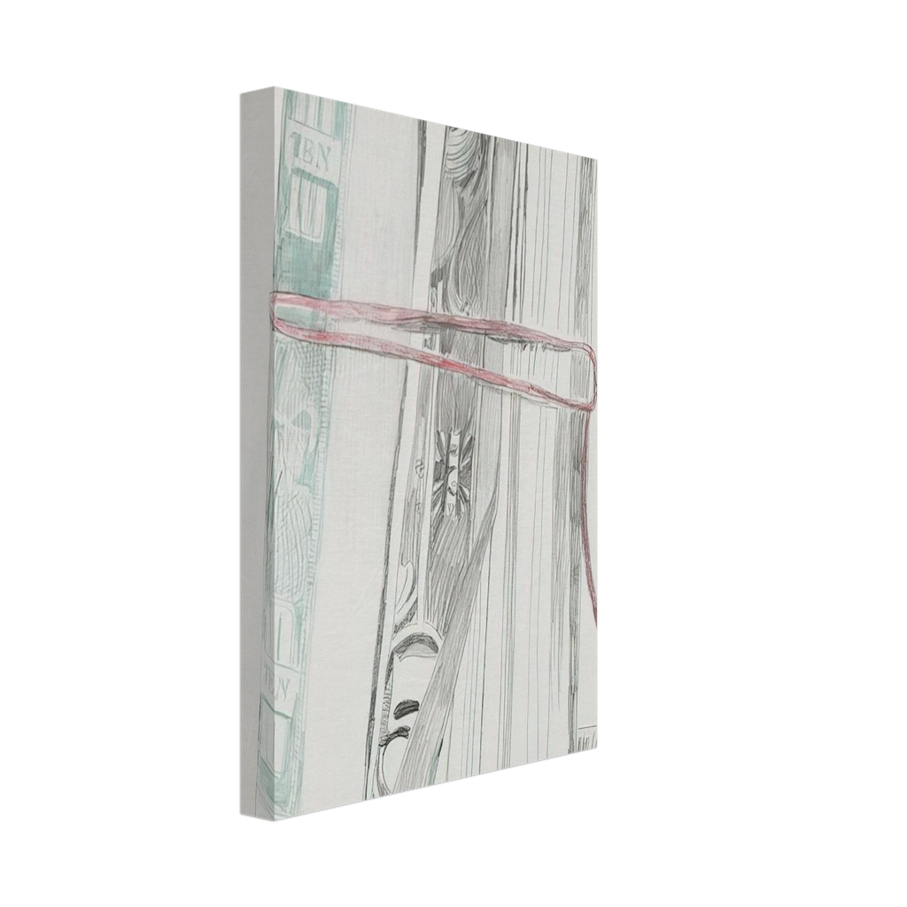 Roll of Bills Canvas | Andy Warhol Canvas | Andy Warhol Prints