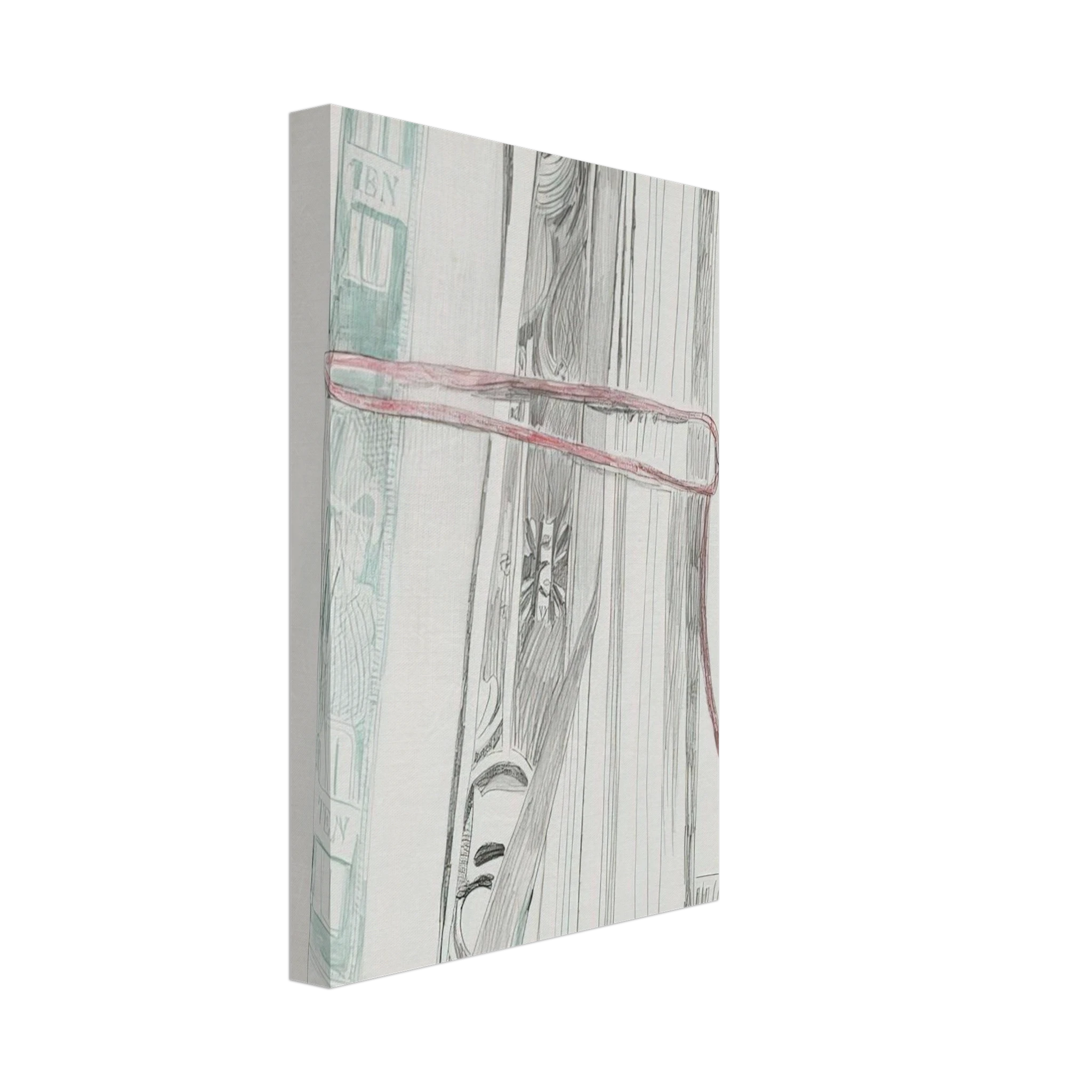 Roll of Bills Canvas | Andy Warhol Canvas | Andy Warhol Prints