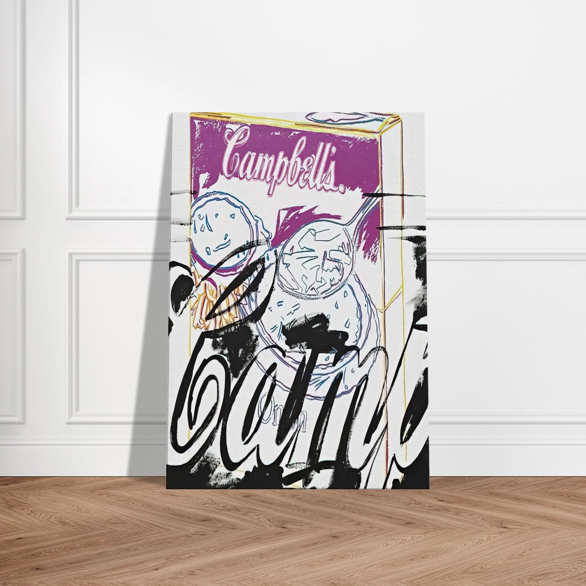 Campell's Onion Soup Box Canvas | Andy Warhol Canvas | Andy Warhol Prints