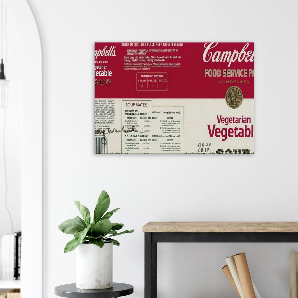 Campbell Soup Company Canvas | Andy Warhol Canvas | Andy Warhol Prints