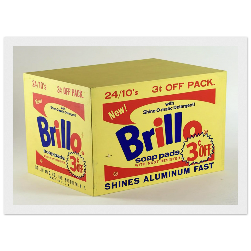 Brillo Box  3c Off  Framed Poster | Andy Warhol Framed Prints Wall Art | Andy Warhol Prints