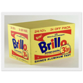 Brillo Box  3c Off  Framed Poster | Andy Warhol Framed Prints Wall Art | Andy Warhol Prints
