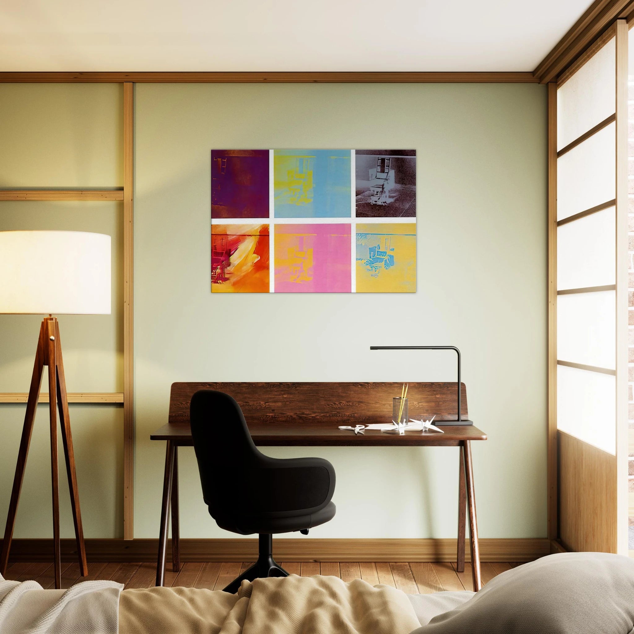 Electric Chair Canvas | Andy Warhol Canvas | Andy Warhol Prints
