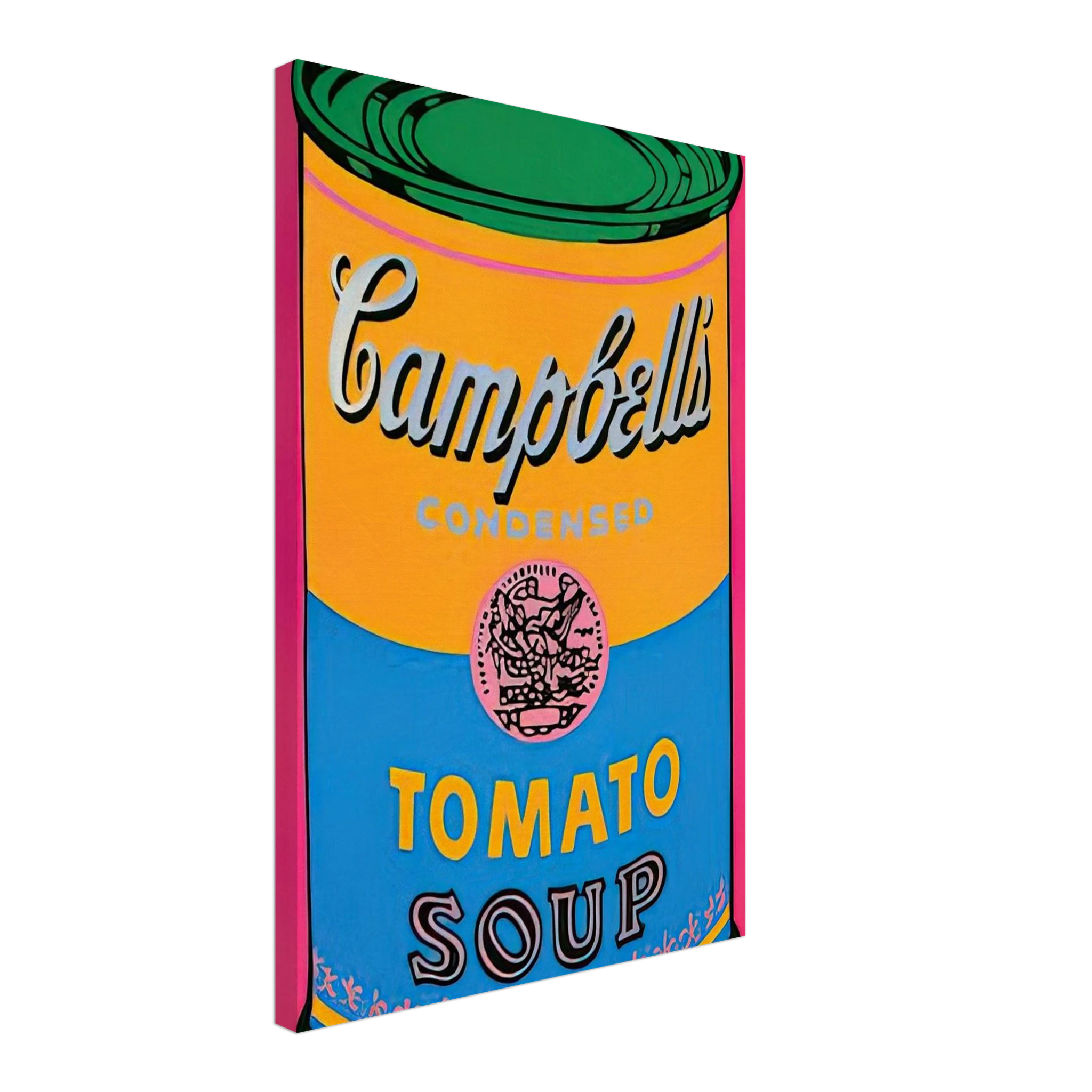 Campbell's Soup Can  Canvas | Andy Warhol Canvas | Andy Warhol Prints