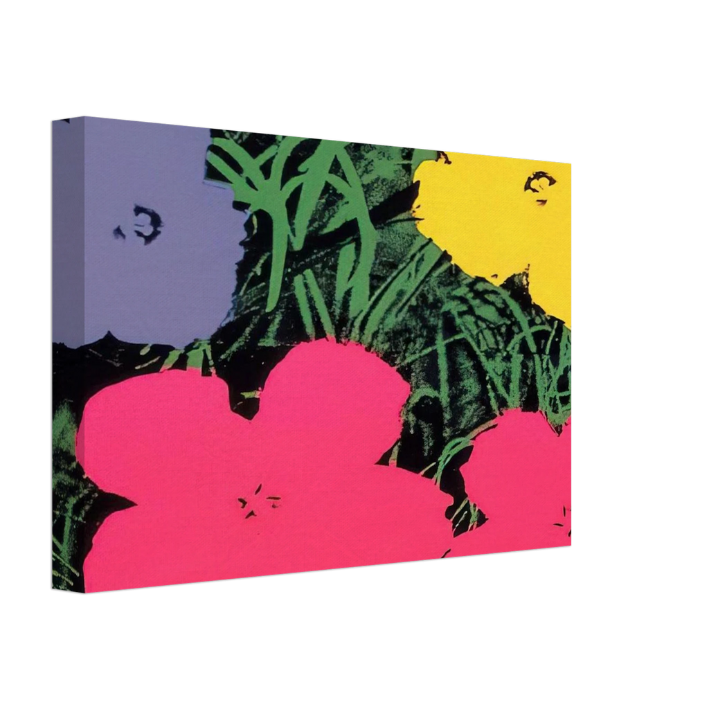 Flowers Canvas | Andy Warhol Canvas | Andy Warhol Prints