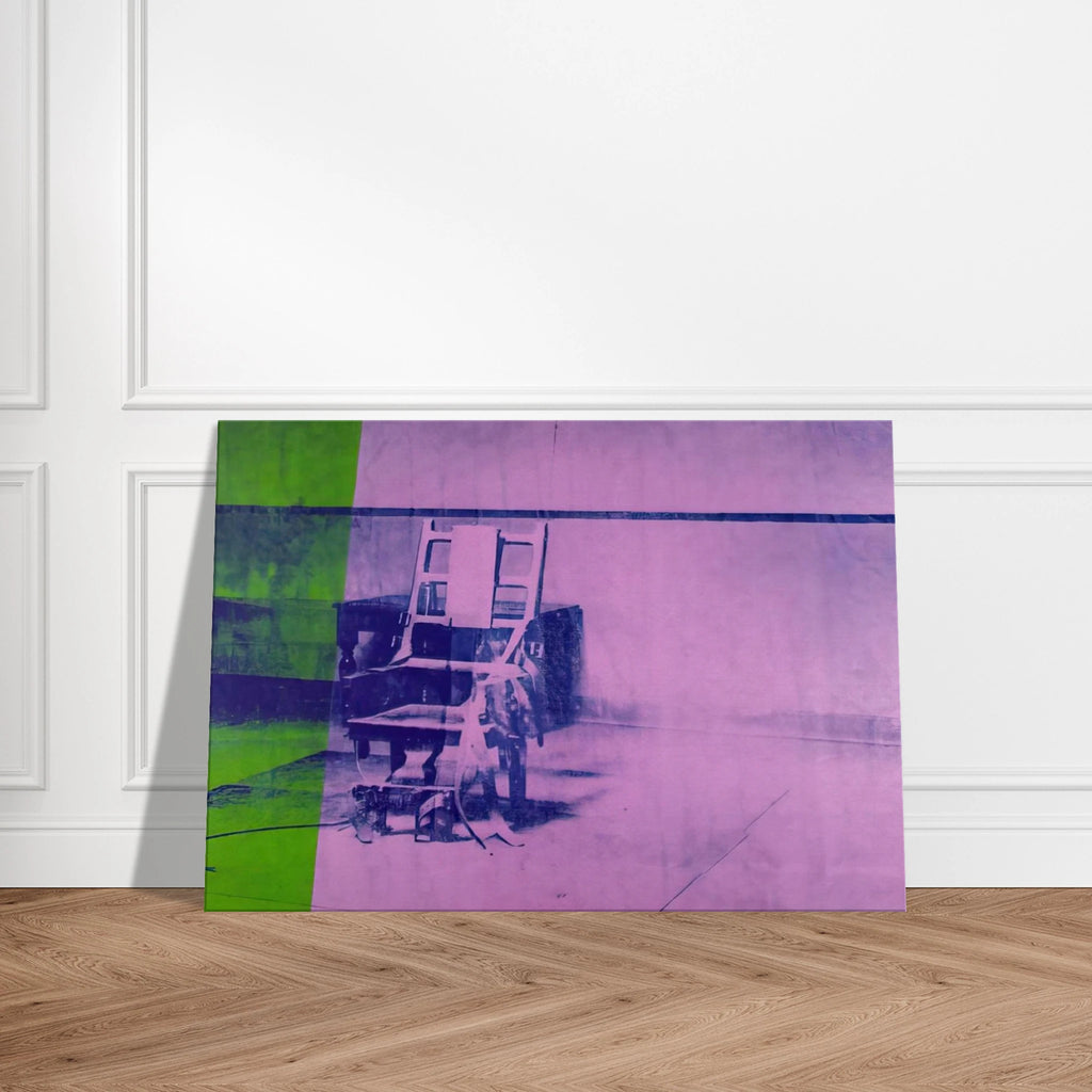 Big electric chair Canvas | Andy Warhol Canvas | Andy Warhol Prints