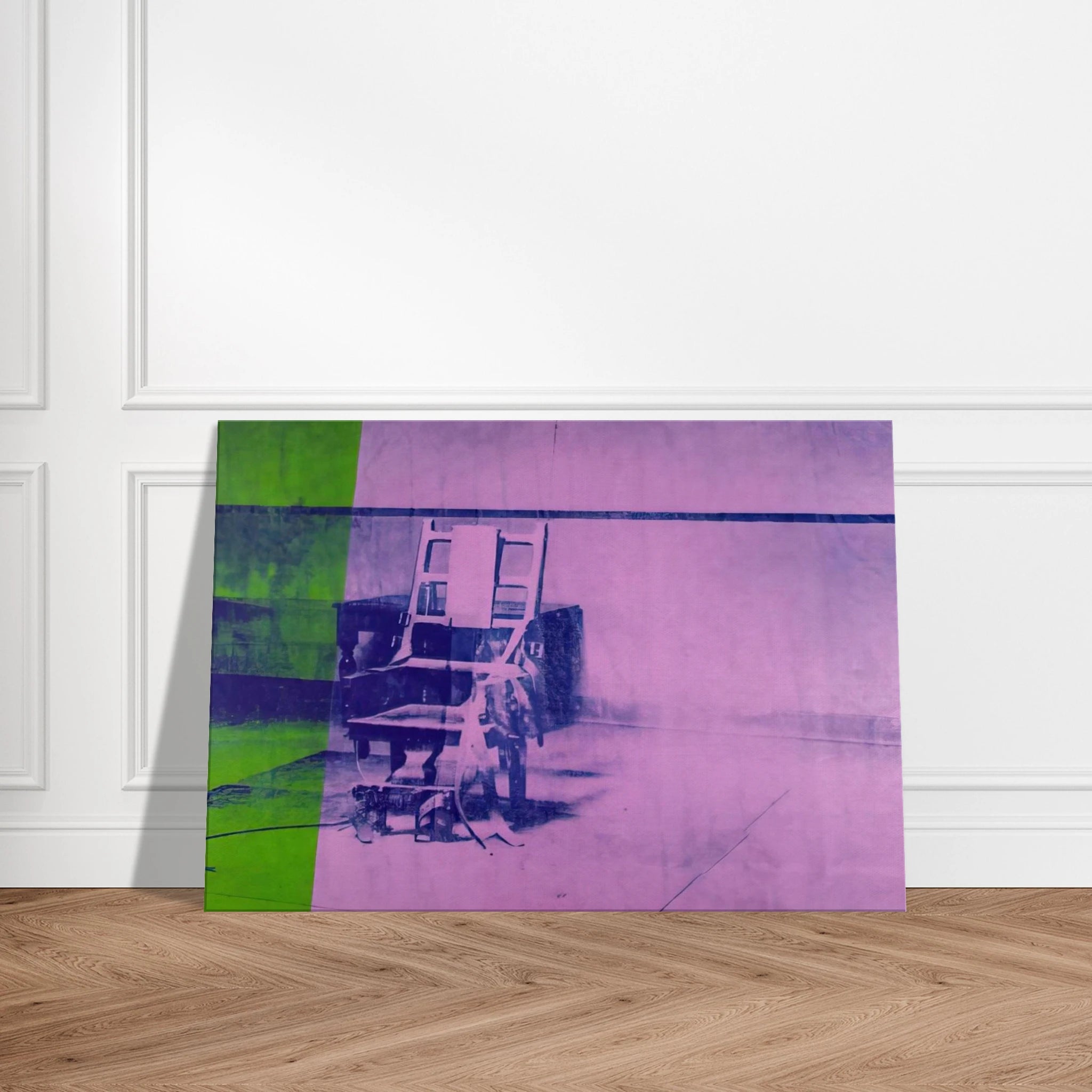 Big electric chair Canvas | Andy Warhol Canvas | Andy Warhol Prints
