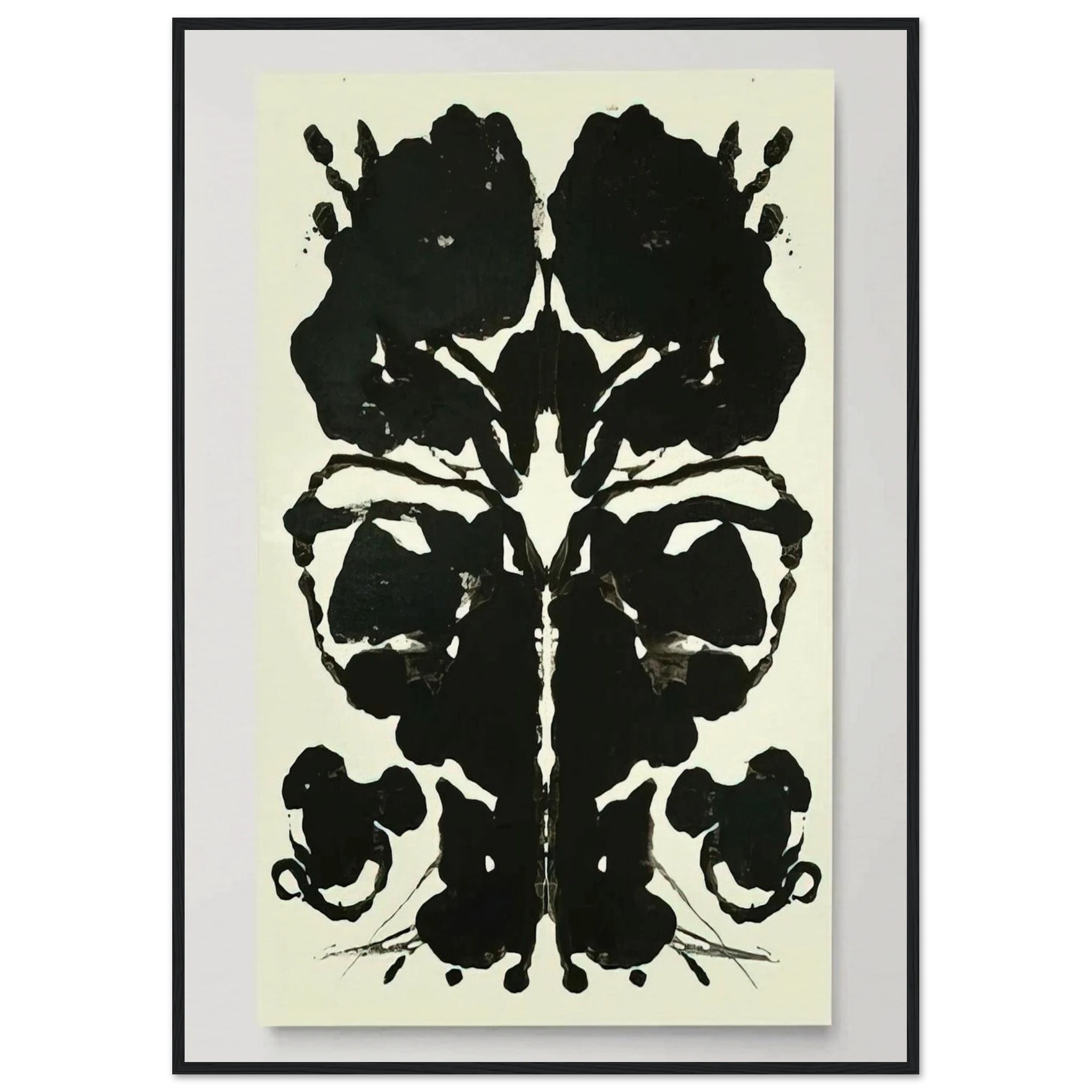 Rorschach Framed Poster | Andy Warhol Framed Prints Wall Art | Andy Warhol Prints