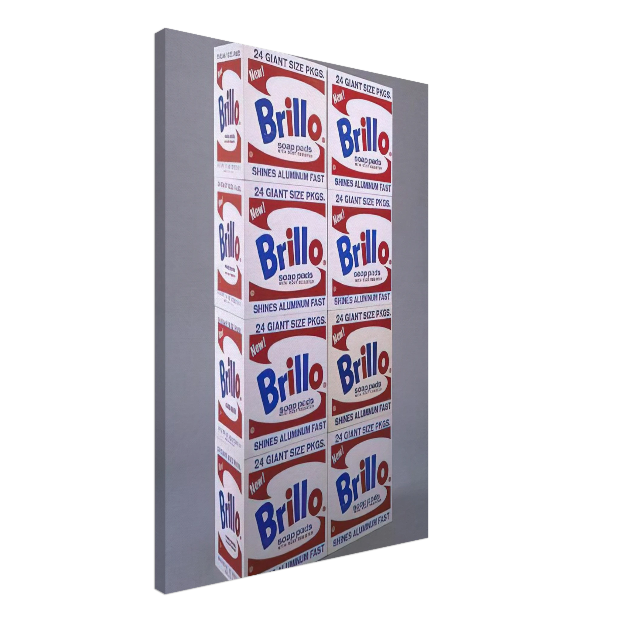 Brillo Soap Pads Boxes Canvas | Andy Warhol Canvas | Andy Warhol Prints